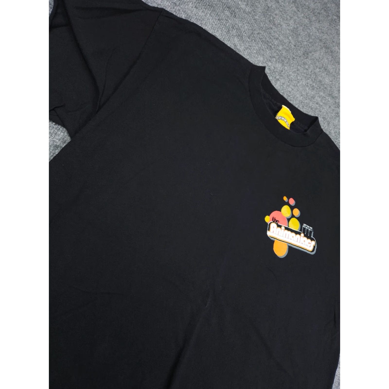 Doublet VINTAGE Animaniacs T Shirt Men's Large Double Sided Single Stitch CUT SLEEVES Size US L / EU 52-54 / 3 - 4 Thumbnail