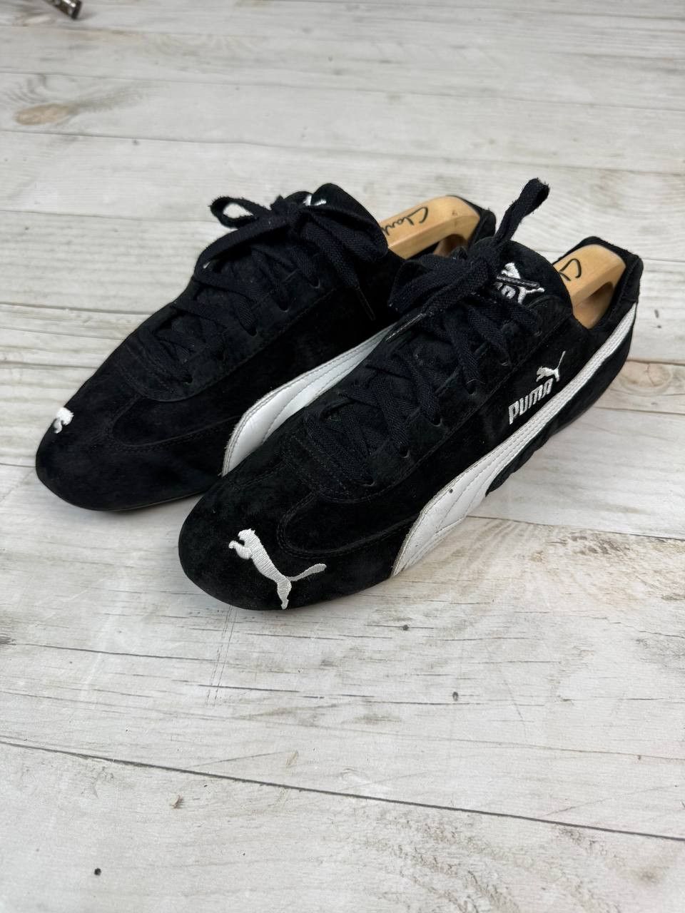 Puma Vintage Puma Speed Cat Racing Leather Sneakers 00s Y2K Size US 11 / EU 44 - 4 Thumbnail