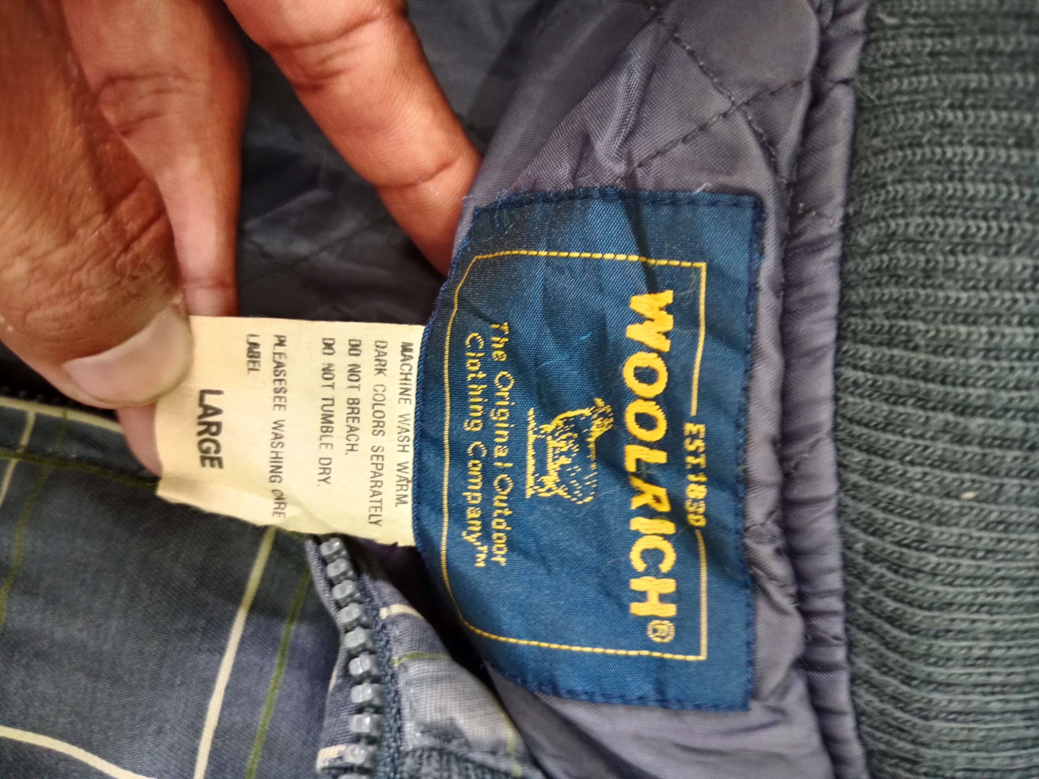 Woolrich Woolen Mills Vintage Woolrich Cotton Jacket Checkered Double Pocket Size US L / EU 52-54 / 3 - 10 Thumbnail
