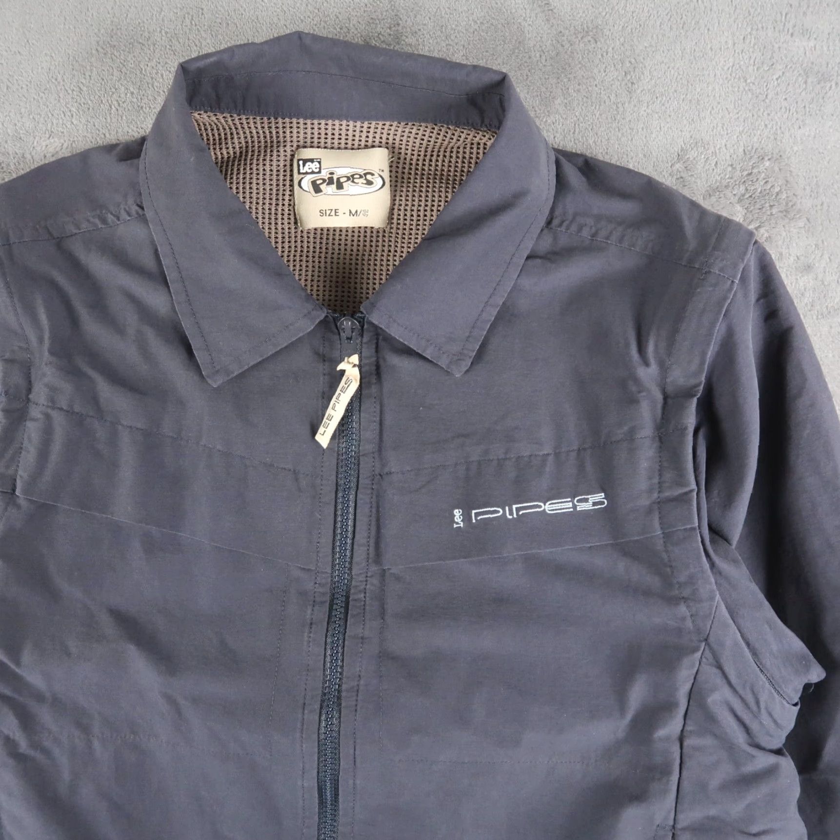 Lee Vintage Lee Jacket 2 in 1 Vest Women M Blue 90s Casual Jacket with Pockets Ladies Medium Size M / US 6-8 / IT 42-44 - 7 Thumbnail