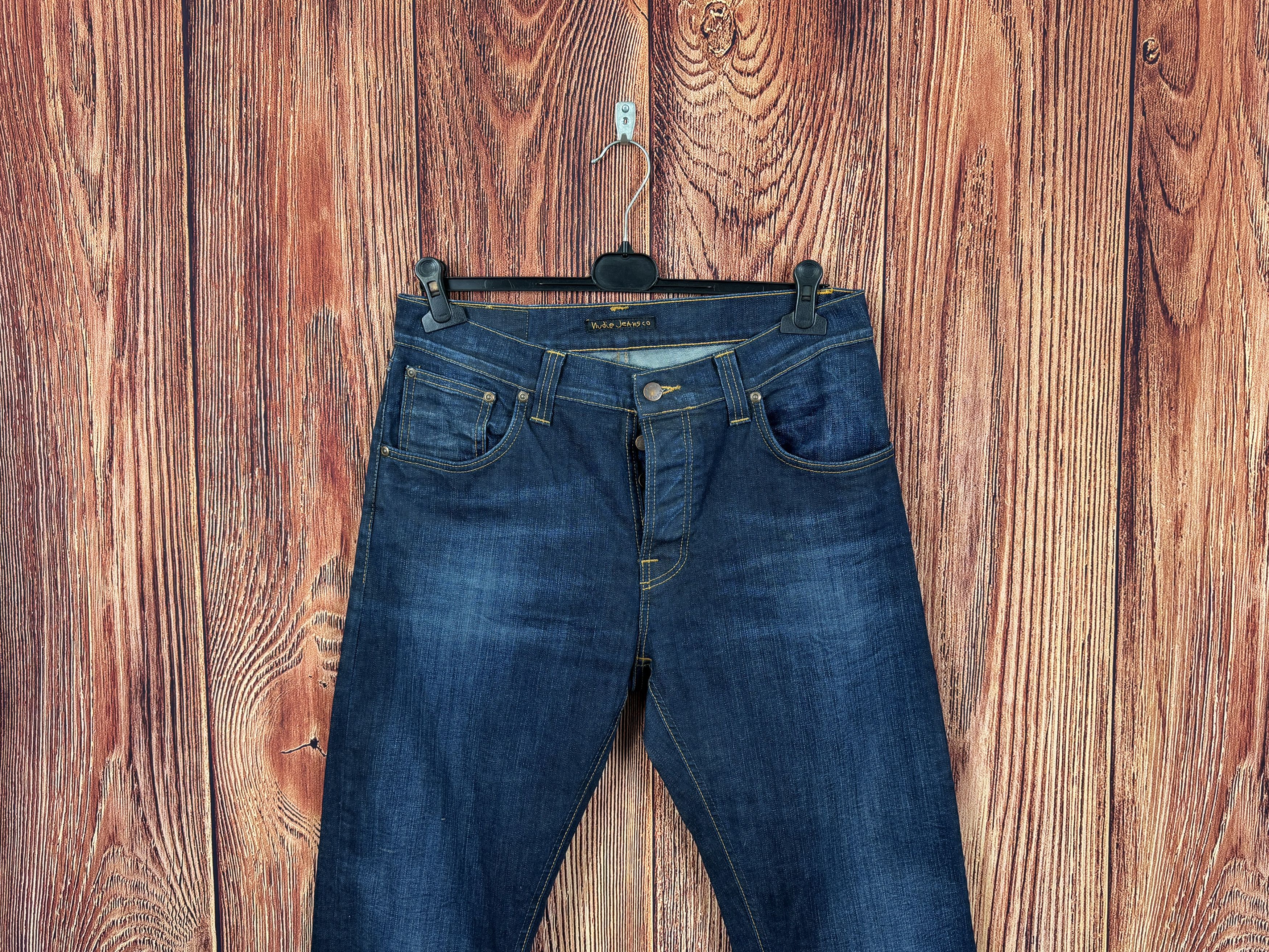 Nudie Jeans Nudie Jeans Hank Rey Denim Pant W33 L34 Made in Italy Size US 33 - 2 Thumbnail