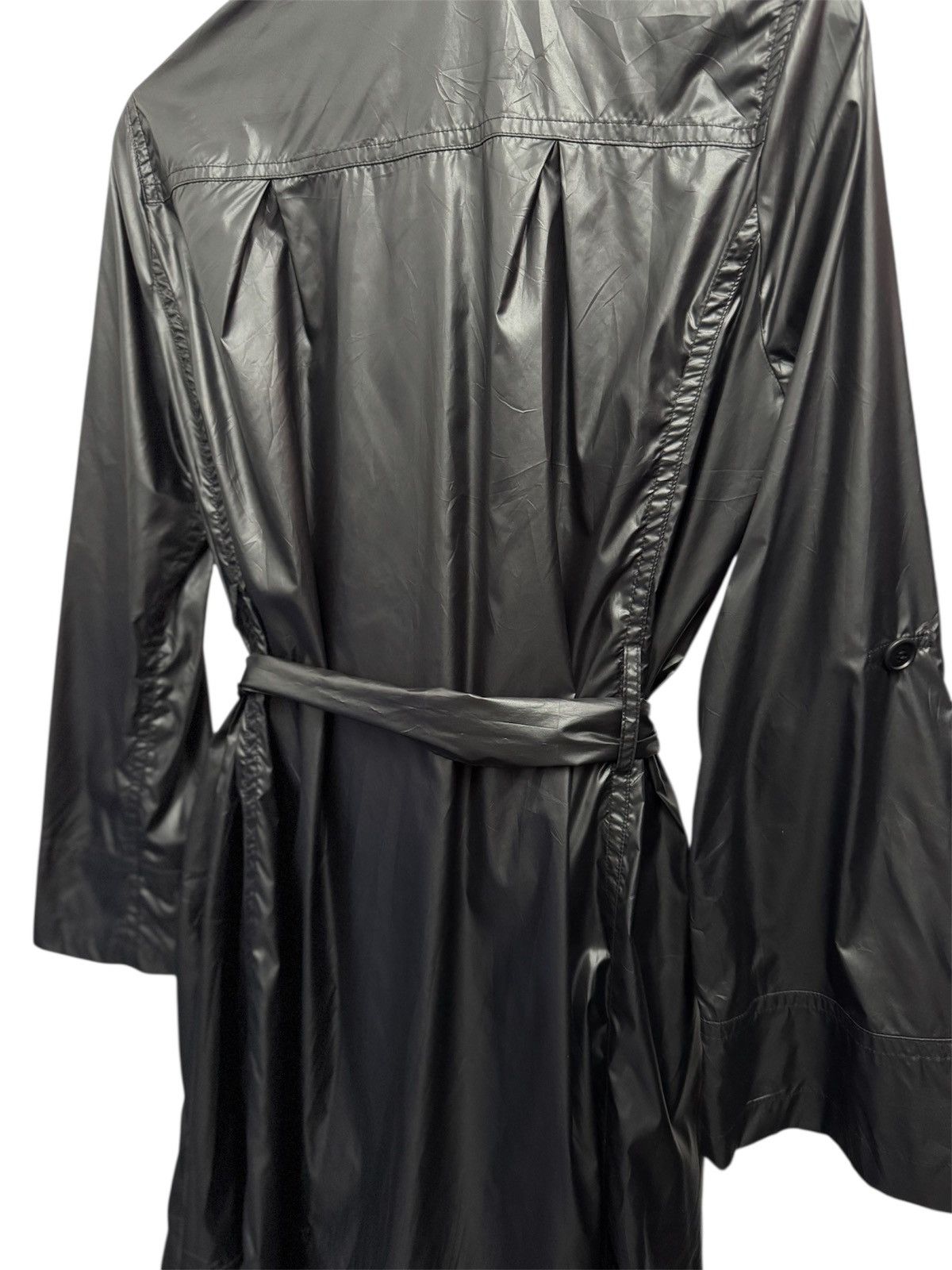 ATSURO TAYAMA A/T Yohji Yamamoto Rains Curve Long Jacket Size XS / US 0-2 / IT 36-38 - 4 Thumbnail