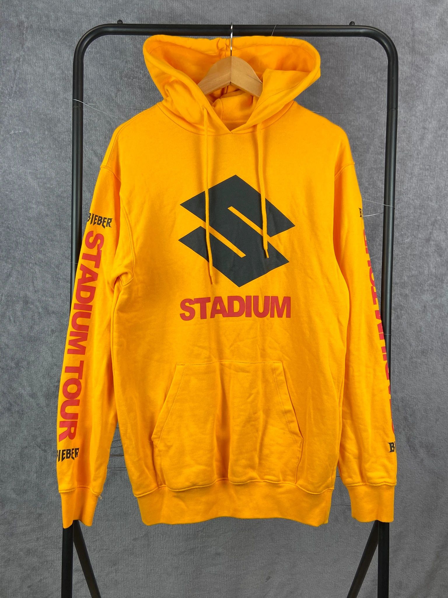 H&M H&M x Justin Bieber yellow Stadium Tour hoodie XS Size US XS / EU 42 / 0 - 1 Thumbnail