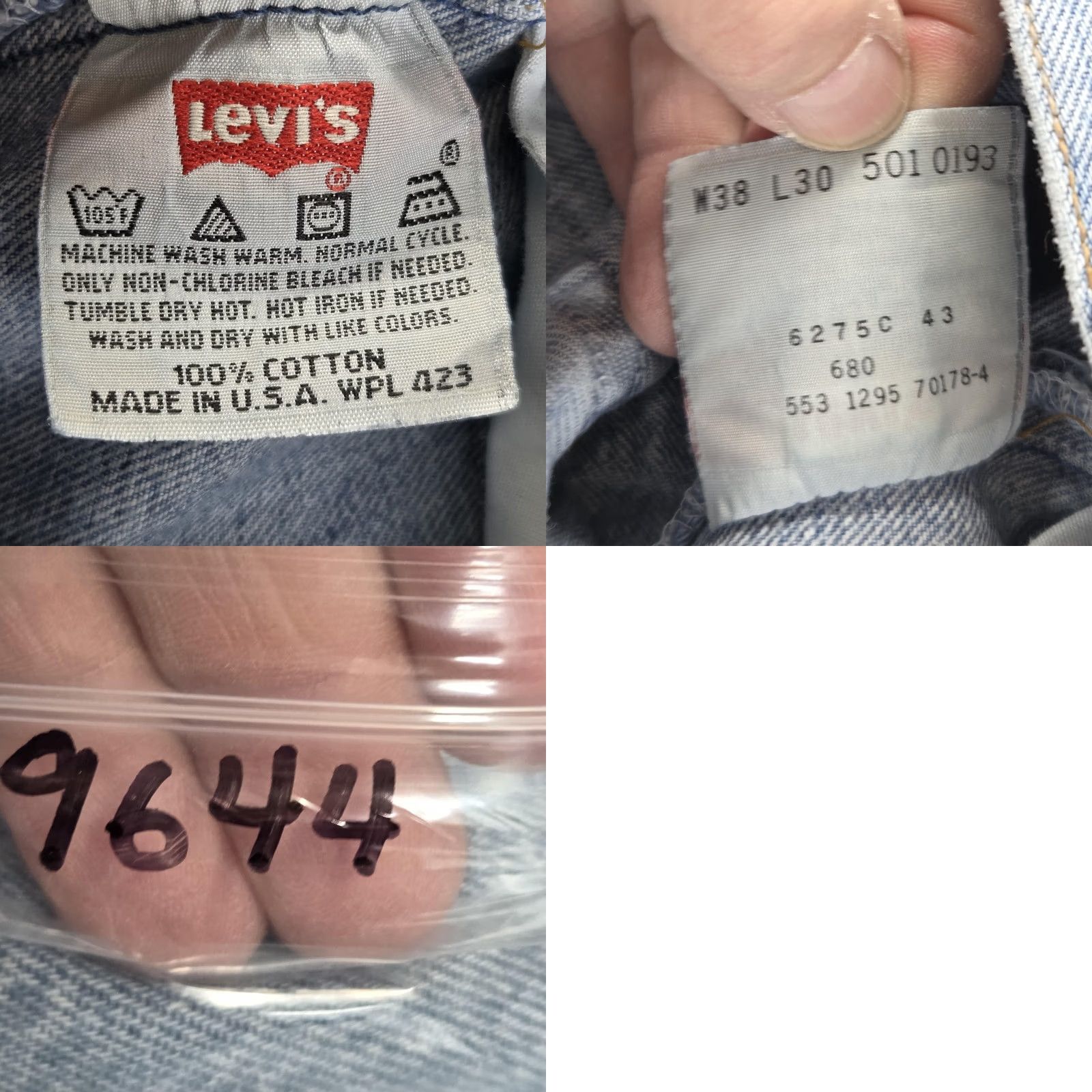 Levi's Item Specifications: Brand: Nike Size US 34 / EU 50 - 10 Thumbnail