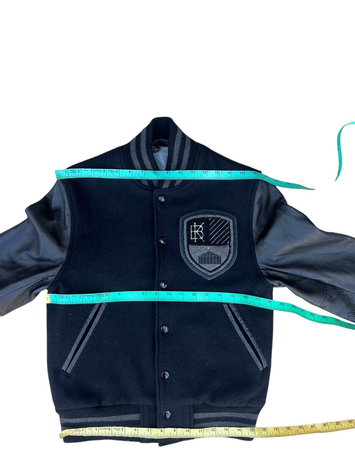 The Brooklyn Circus 2013 The Brooklyn Circus Leather Sleeve Varsity Jacket Size US XS / EU 42 / 0 - 4 Thumbnail
