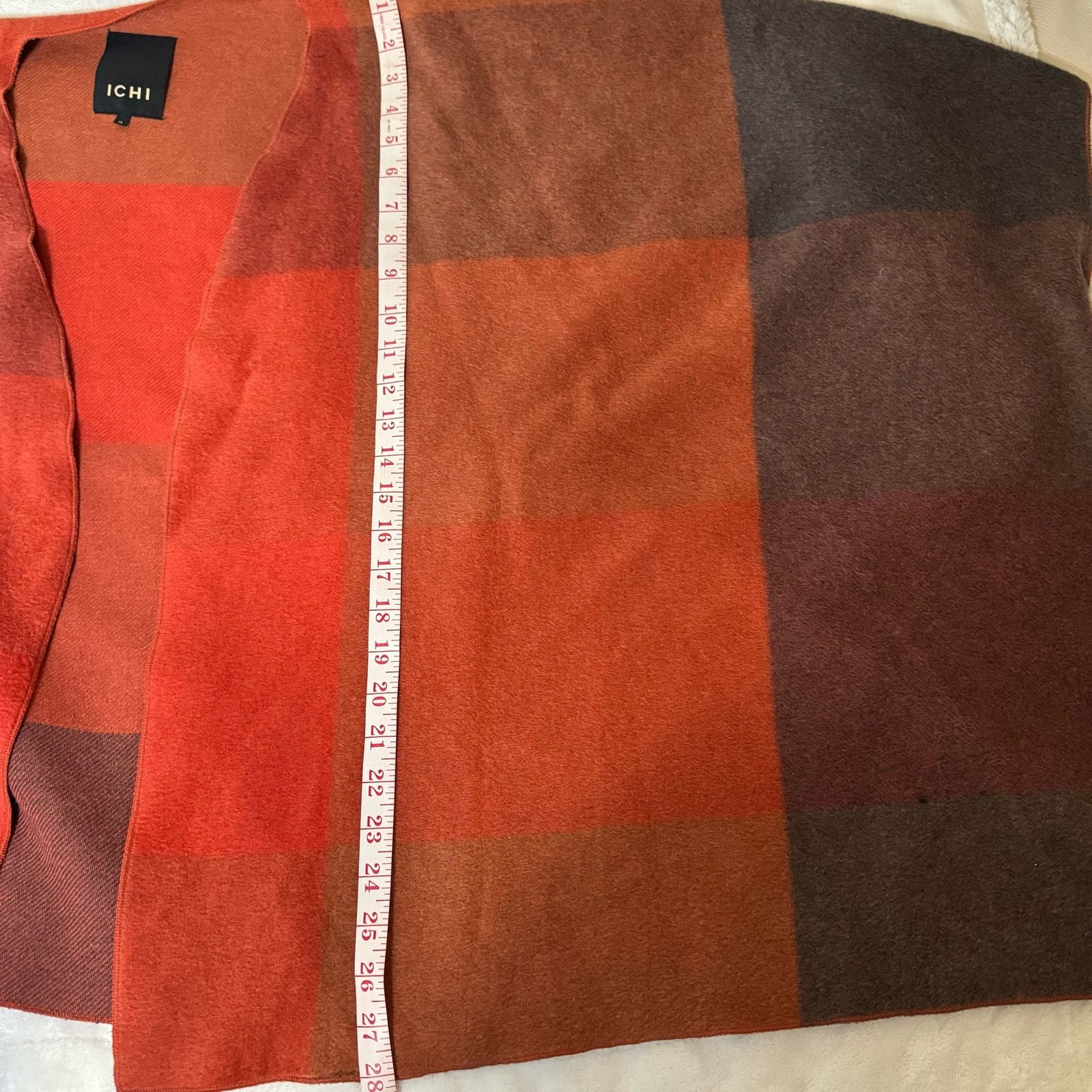 Unknown London Ichi Winter Warm Patchwork Cape Poncho Vintage Rare Women’s Size M / US 6-8 / IT 42-44 - 5 Thumbnail