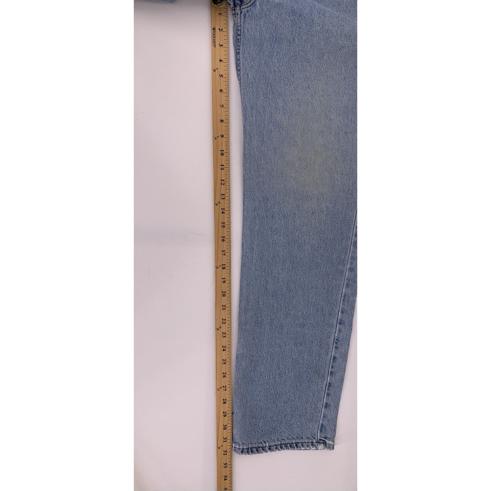 Gap Vintage GAP Blue Jeans 32x32 Light Wash USA Made Grunge Size US 32 / EU 48 - 13 Thumbnail
