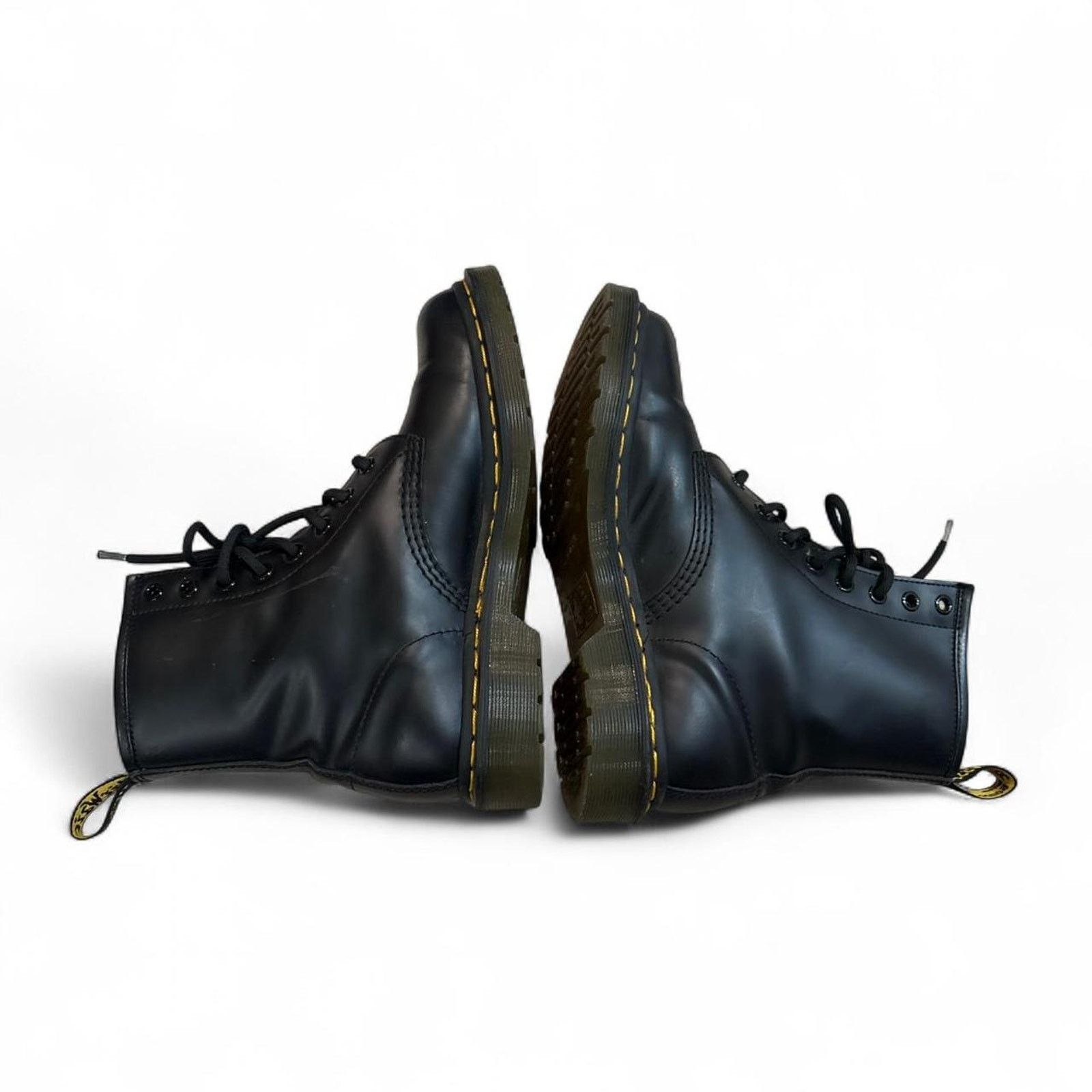 Dr. Martens Black dr martens 1460 smooth leather lace up boots size 5 Size US 5 / IT 35 - 2 Thumbnail