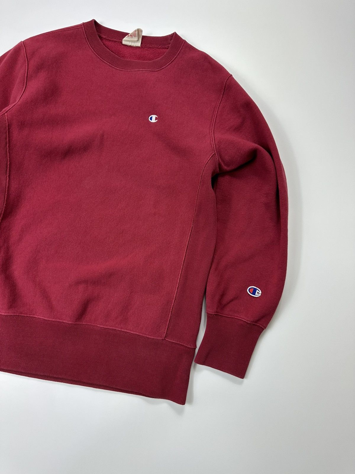 Champion 90's Champion Reverse Weave Sweathisrt Men's Logo Red Size US M / EU 48-50 / 2 - 4 Thumbnail