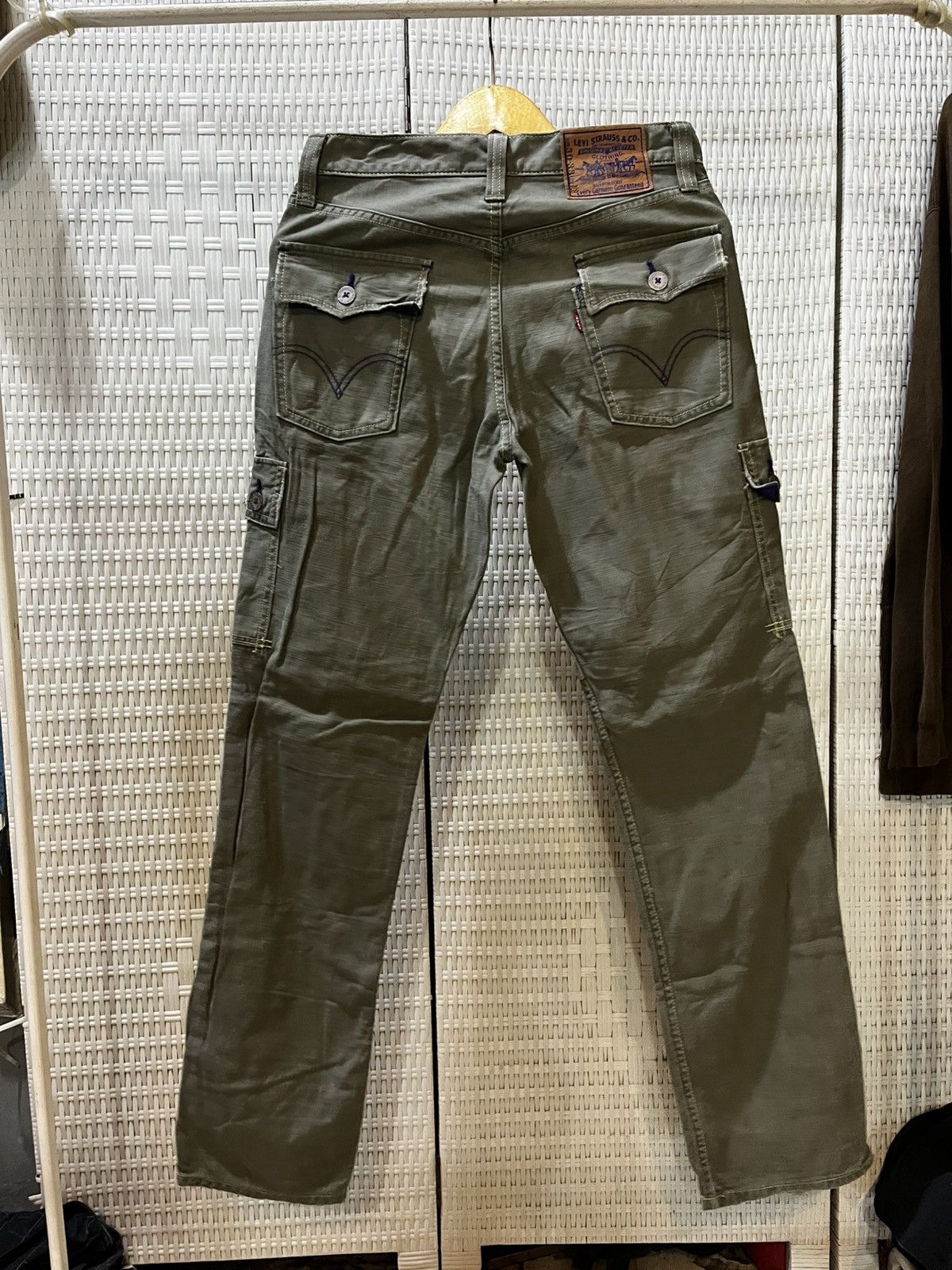 Levi's Levi’s Vintage Cargo Work Pants – Late 70s (Archive Piece) Size US 30 / EU 46 - 5 Thumbnail
