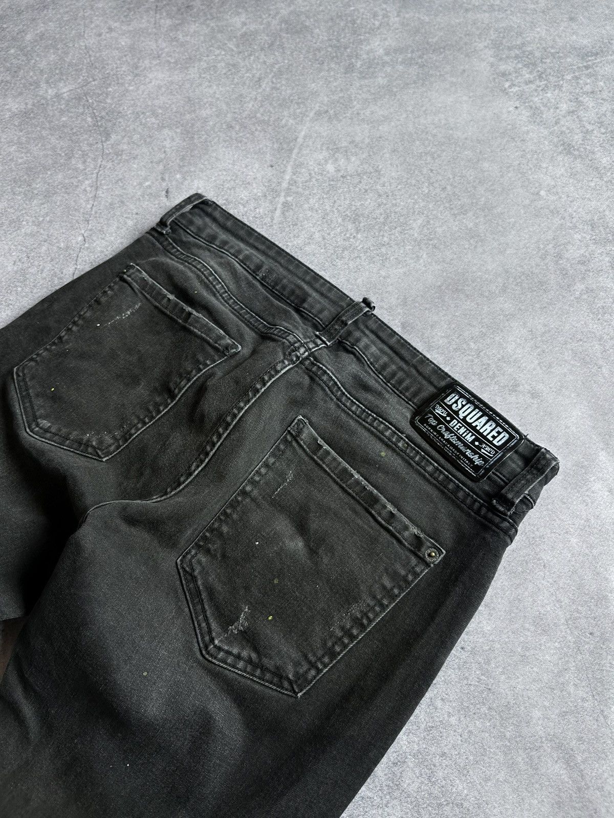 Dsquared2 Dsquared2 Twins Brother black distressed denim pants Size US 31 - 4 Thumbnail