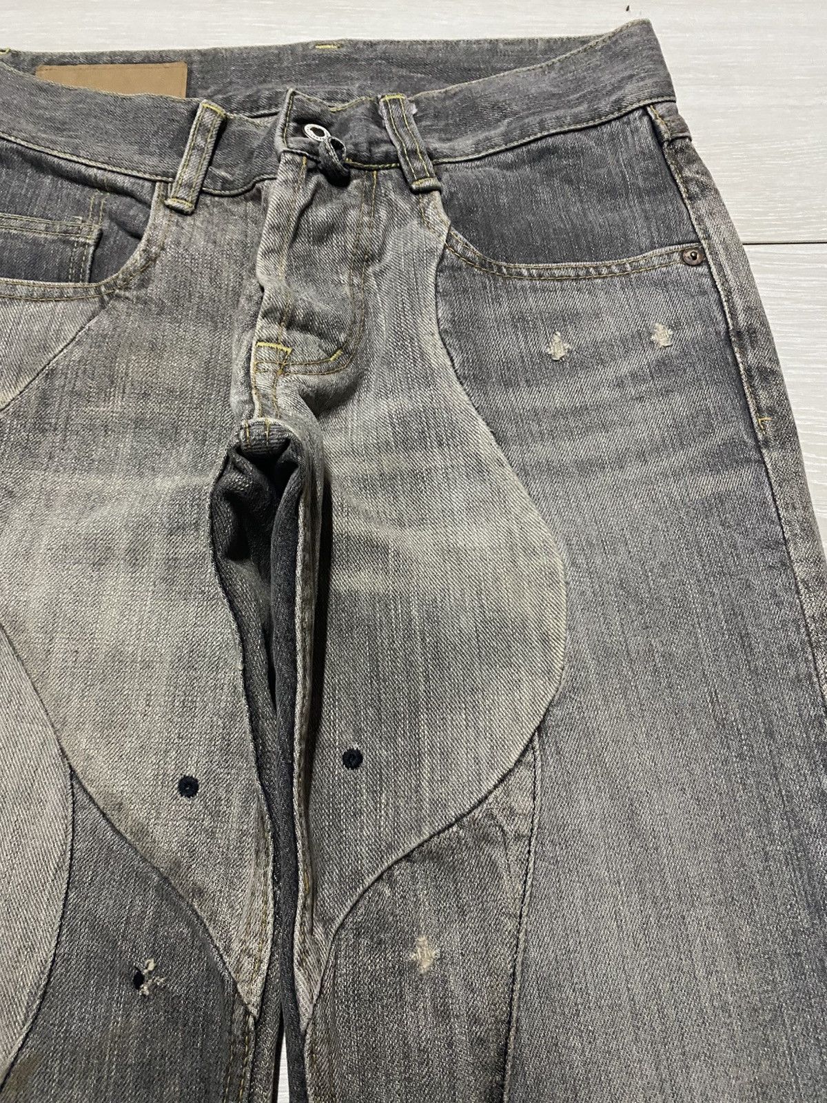 Analog Vintage Japanese Brand Analog Lighning Distressed Jeans Size US 28 / EU 44 - 8 Thumbnail