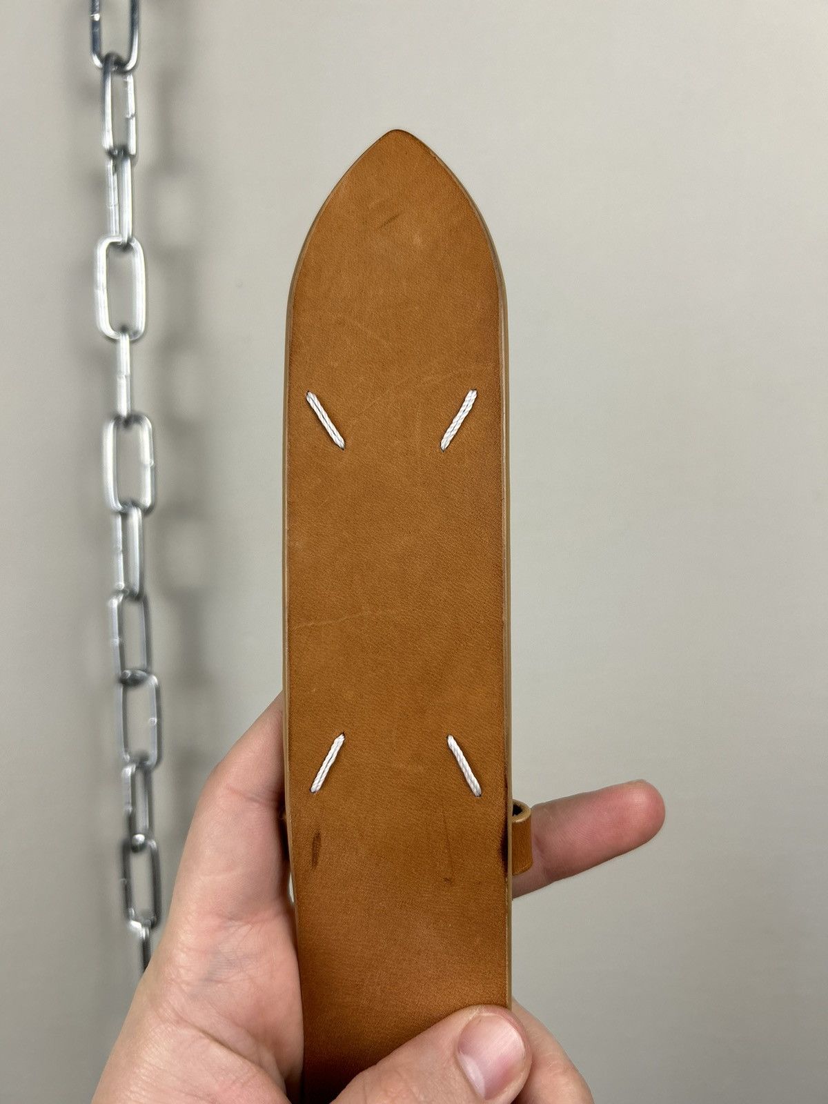 Maison Margiela MAISON MARGIELA Belt Leather Size ONE SIZE - 2 Thumbnail