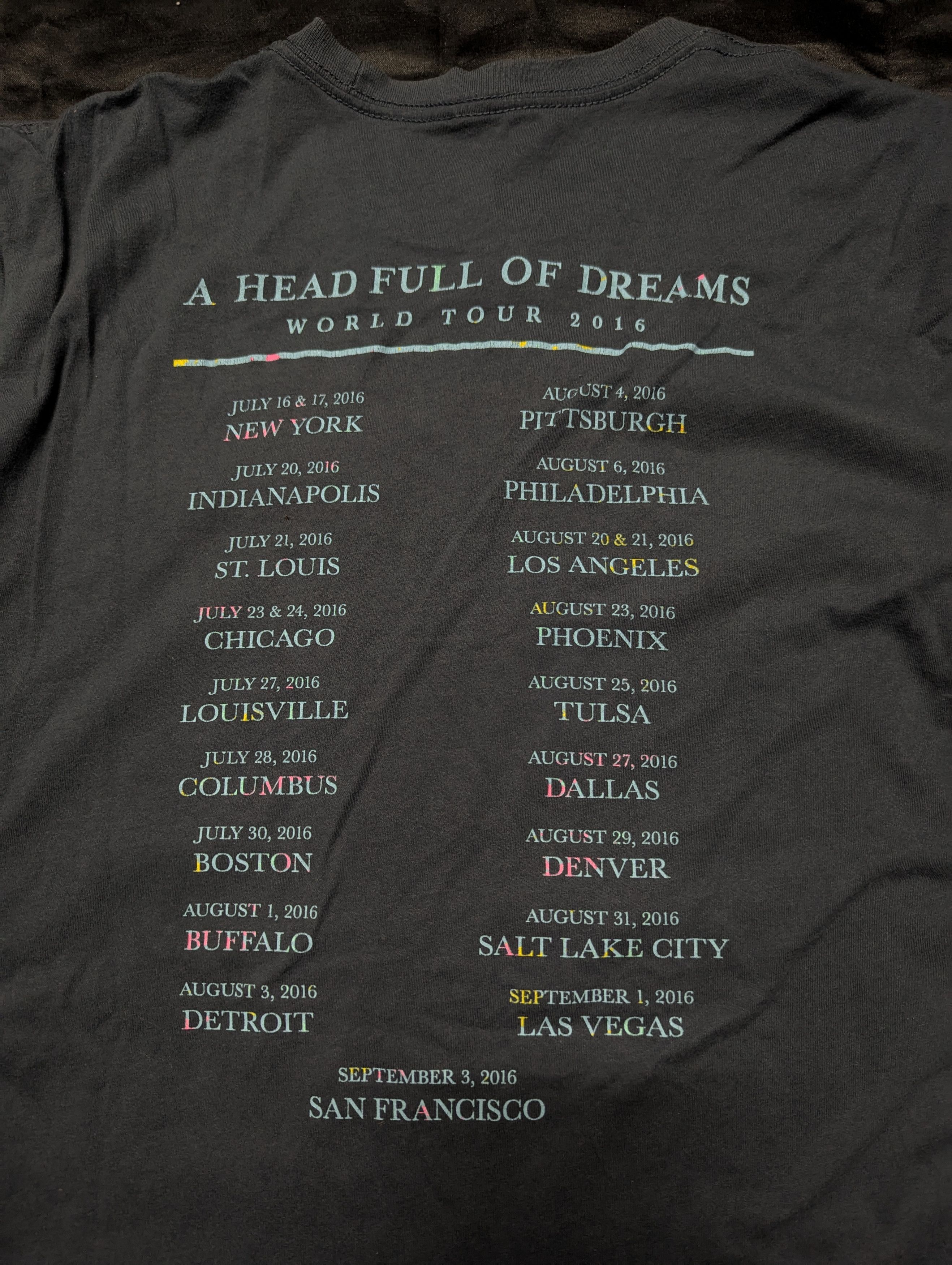 Other Coldplay tour A Head Full of Dreams 2016 Size US M / EU 48-50 / 2 - 4 Thumbnail