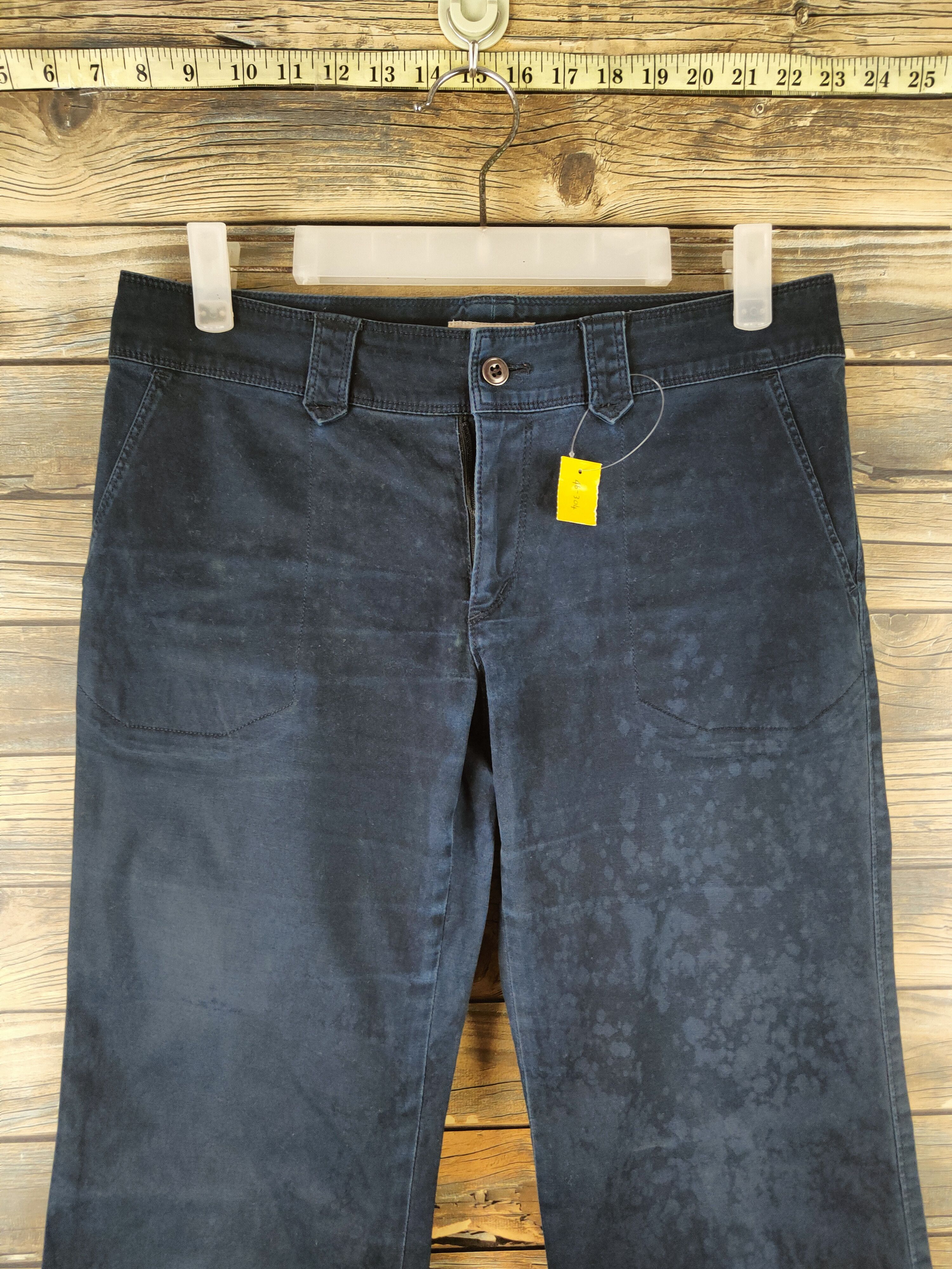 Japanese Brand DL Hemisphere Navy Multipocket Casual Pants #46-304 Size 26" / US 2 / IT 38 - 2 Thumbnail