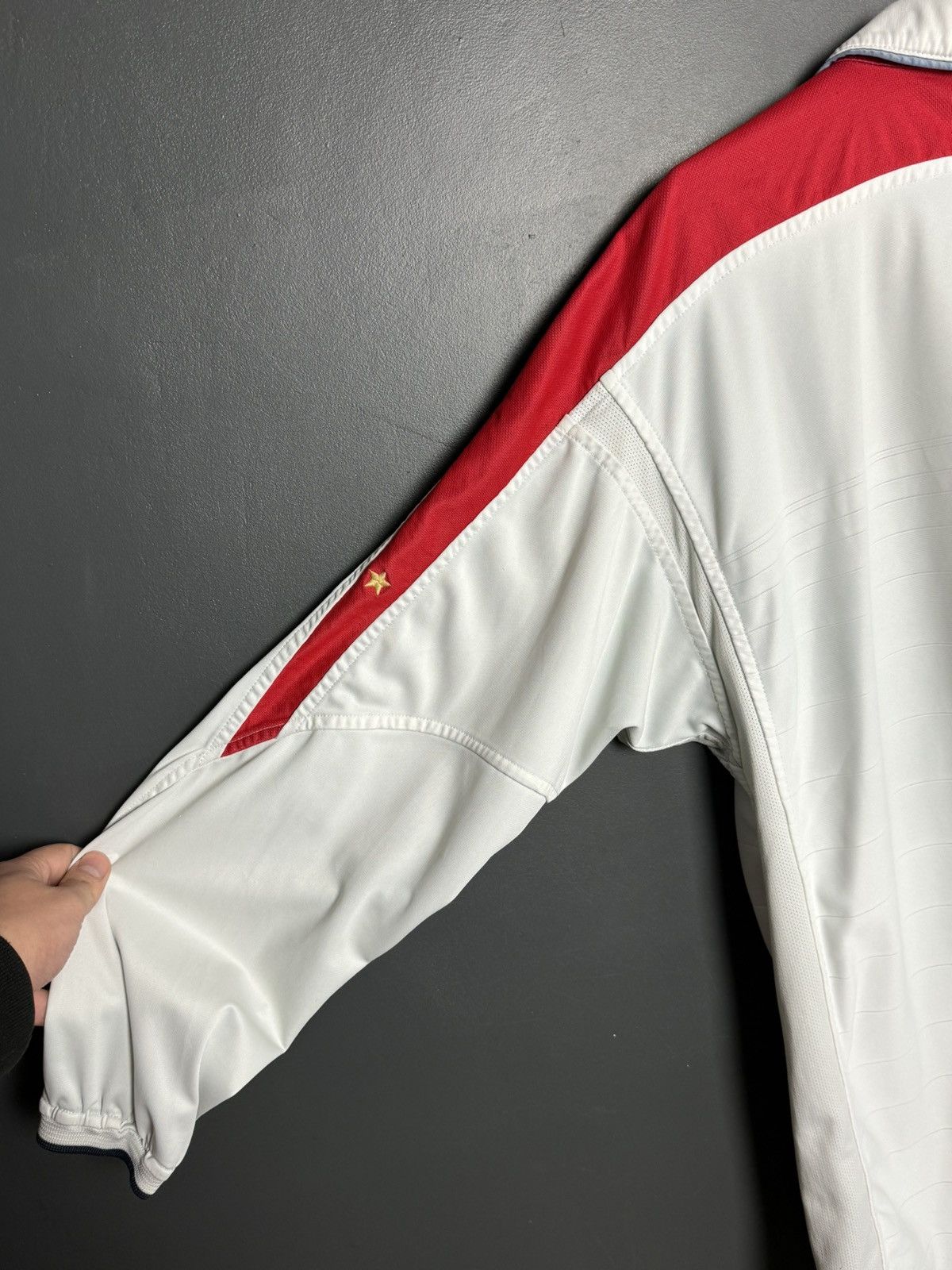 Umbro England National Team 03/05 Home Football Long Sleeve Jersey Size US XXL / EU 58 / 5 - 21 Thumbnail