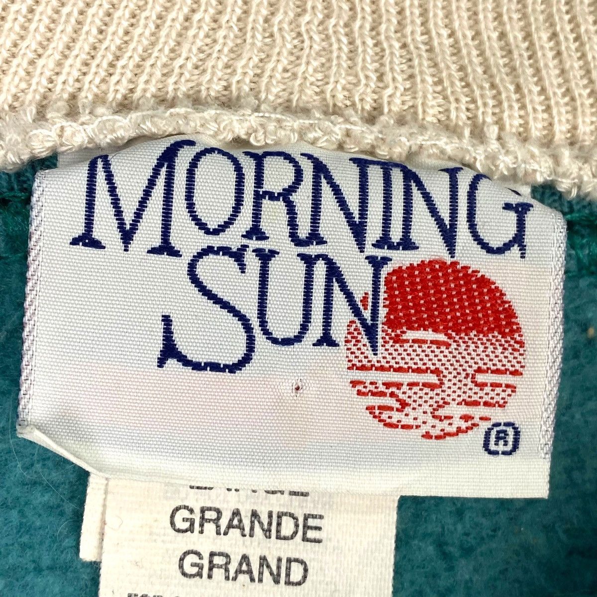 Vintage Vintage 90s Morning Sun Bird And Kitten Graphic Sweatshirt Size L / US 10 / IT 46 - 5 Thumbnail