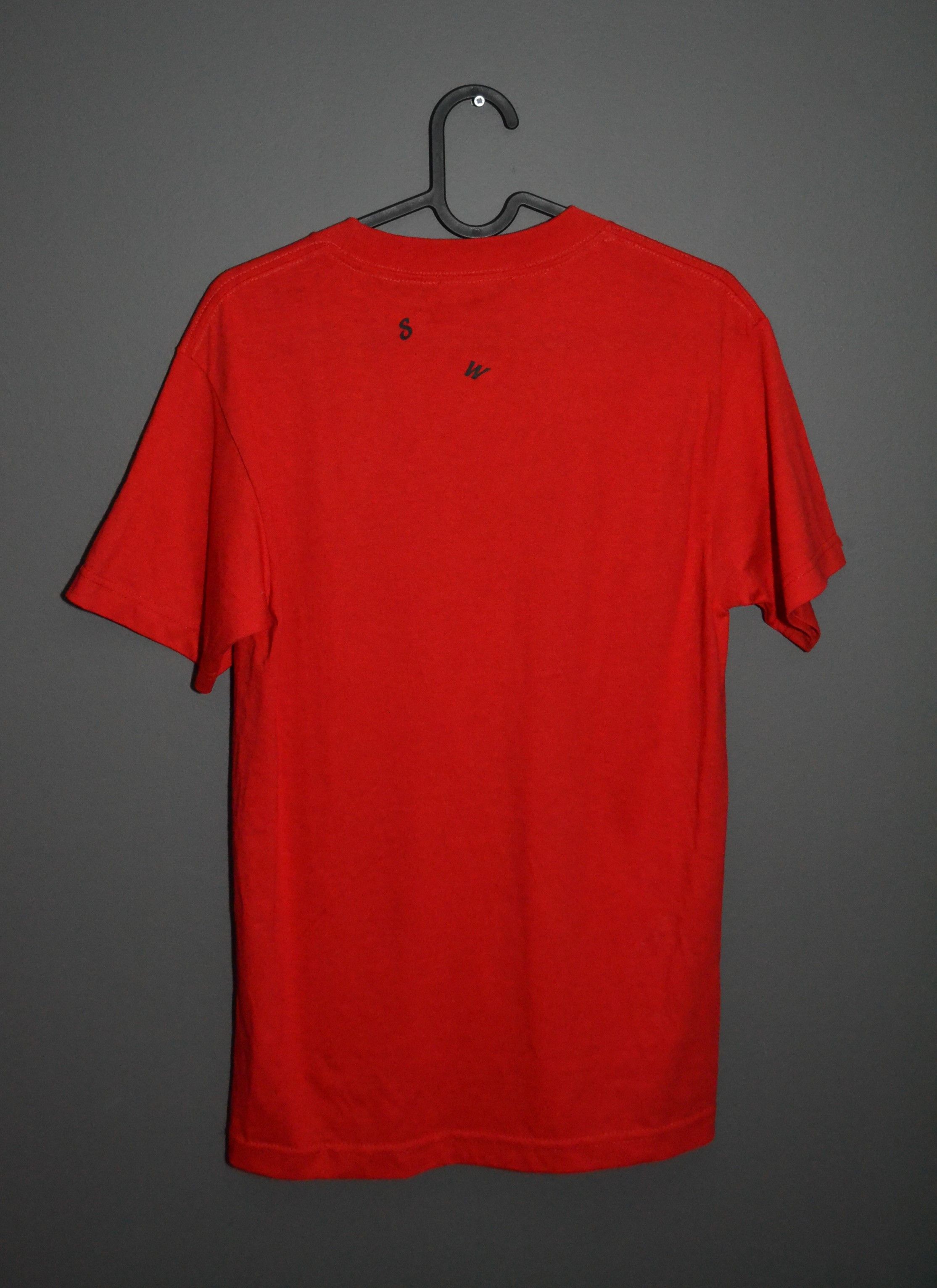 Saintwoods Saintwoods Wolf Full of Good Intentions Red T-shirt S Size US S / EU 44-46 / 1 - 3 Thumbnail