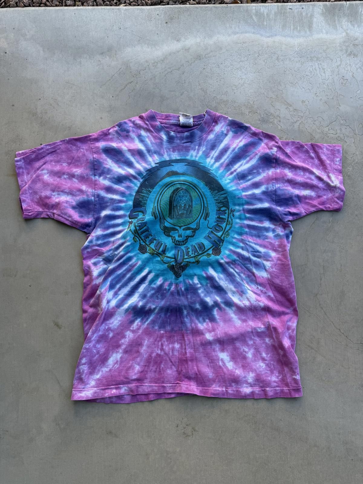 Fruit Of The Loom Vintage 1992 Grateful Dead Tie Dye Tee Shirt Size XL OG RARE Size US XL / EU 56 / 4 - 1 Thumbnail