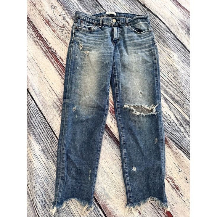 MOUSSY Moussy Vintage Women’s Distressed Straight Slim Jeans Size 29" - 2 Thumbnail