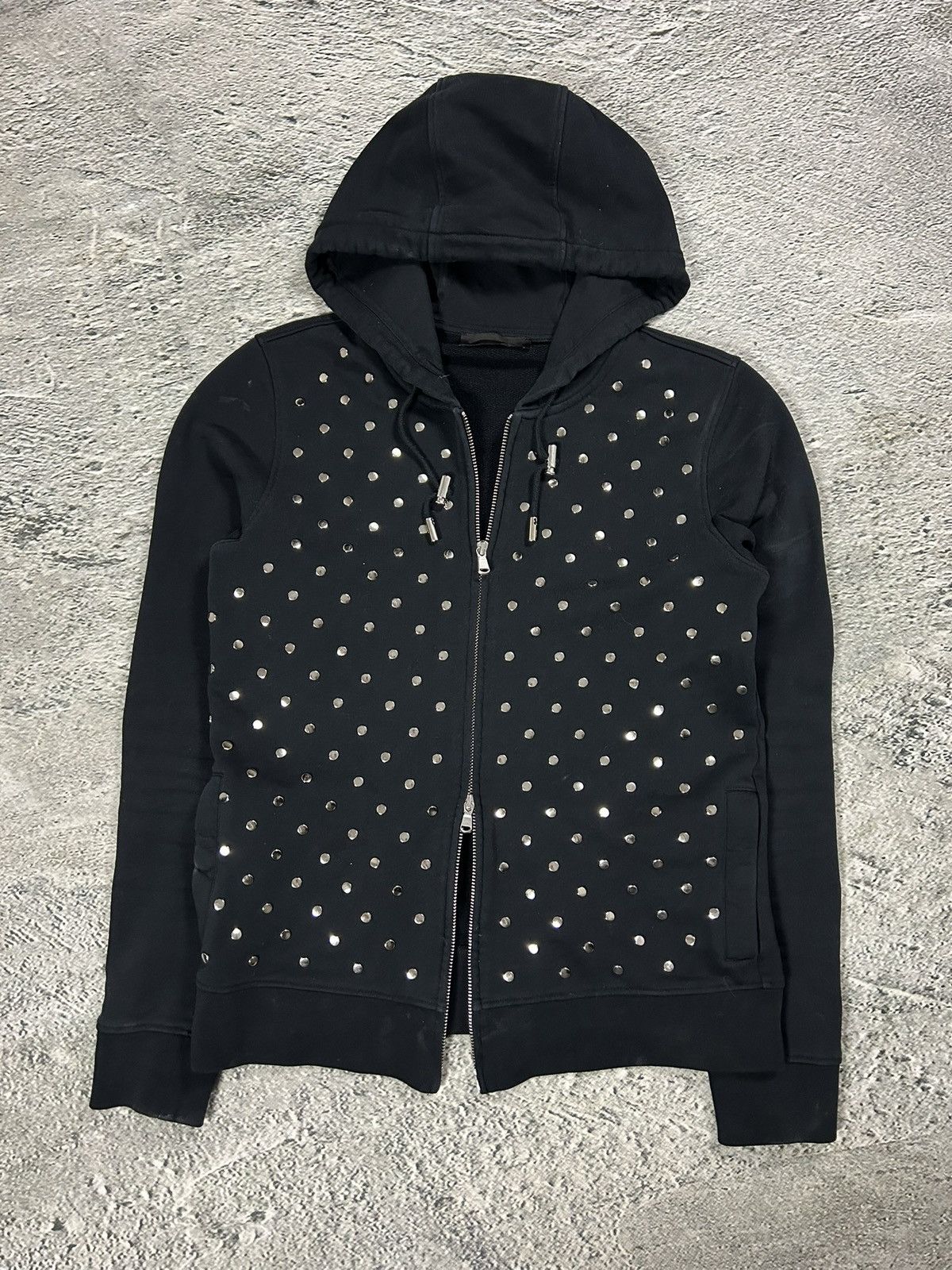 Diesel Diesel Black Gold Line studded zip hoodie Size US S / EU 44-46 / 1 - 3 Thumbnail
