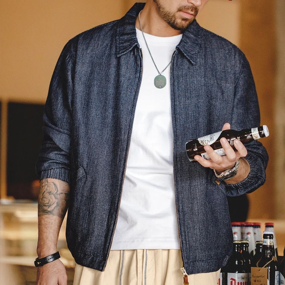 Denim Jacket Amekaji Style Cityboy Style Loose
