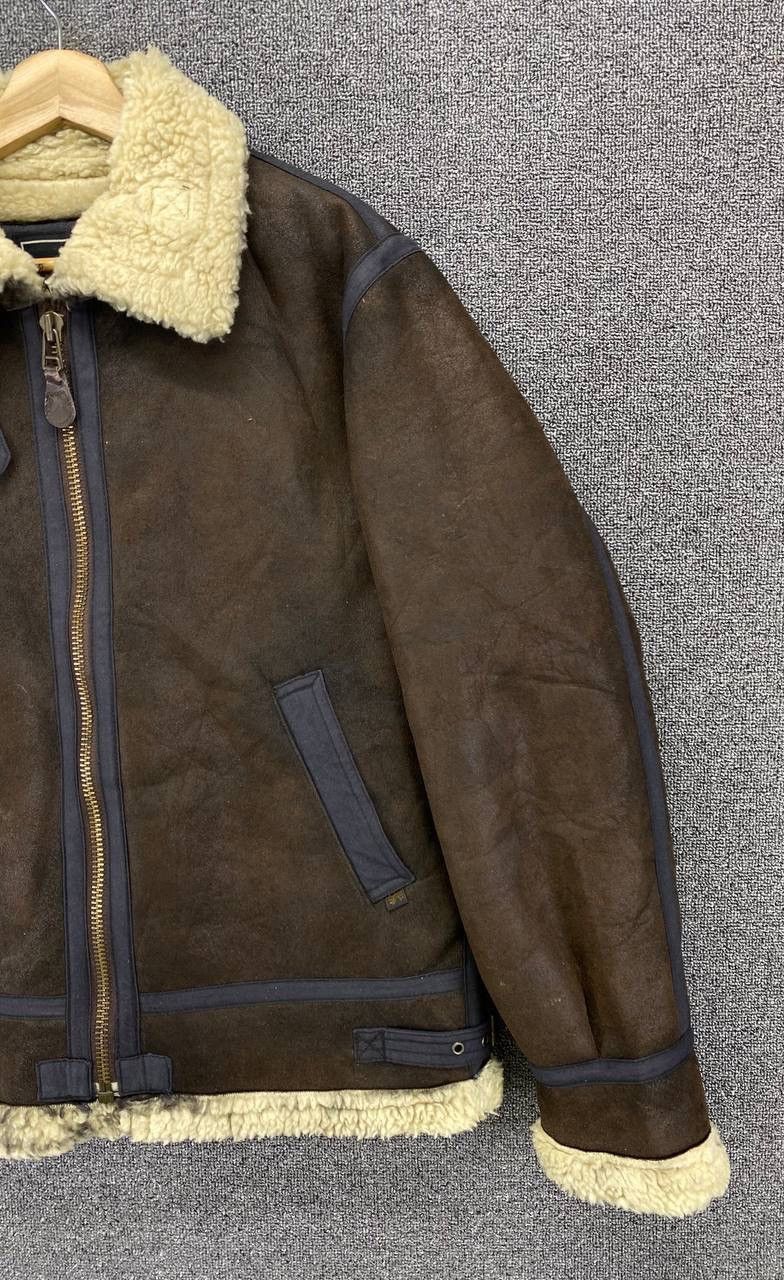 Alpha Industries Vintage Alpha Industries Rare Sherpa Shearling B 3 Jacket Size US L / EU 52-54 / 3 - 4 Thumbnail