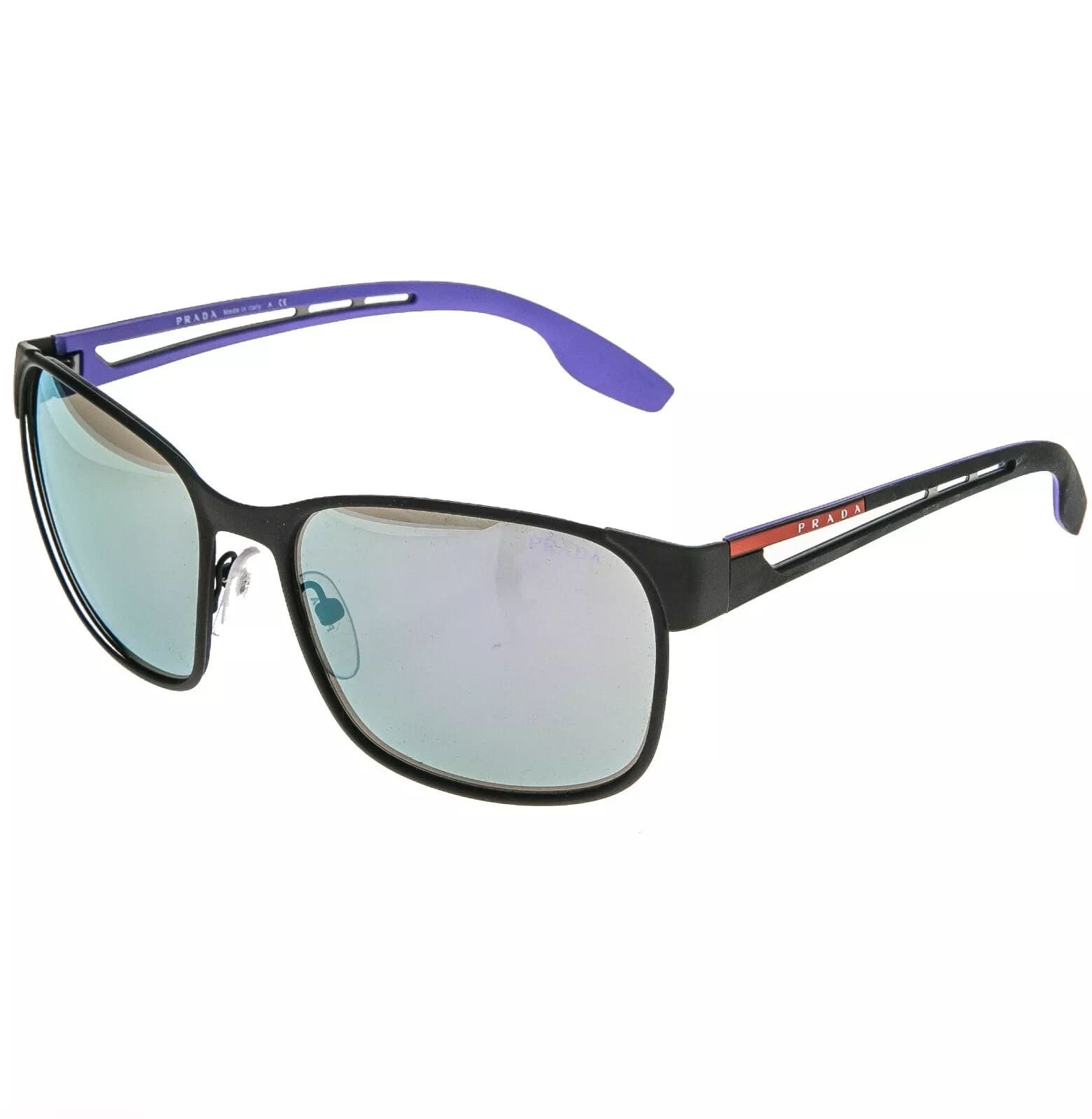 Prada PRADA 52T LINEA ROSSA PS52TS Matte Black Sport Sunglasses Size ONE SIZE - 10 Thumbnail