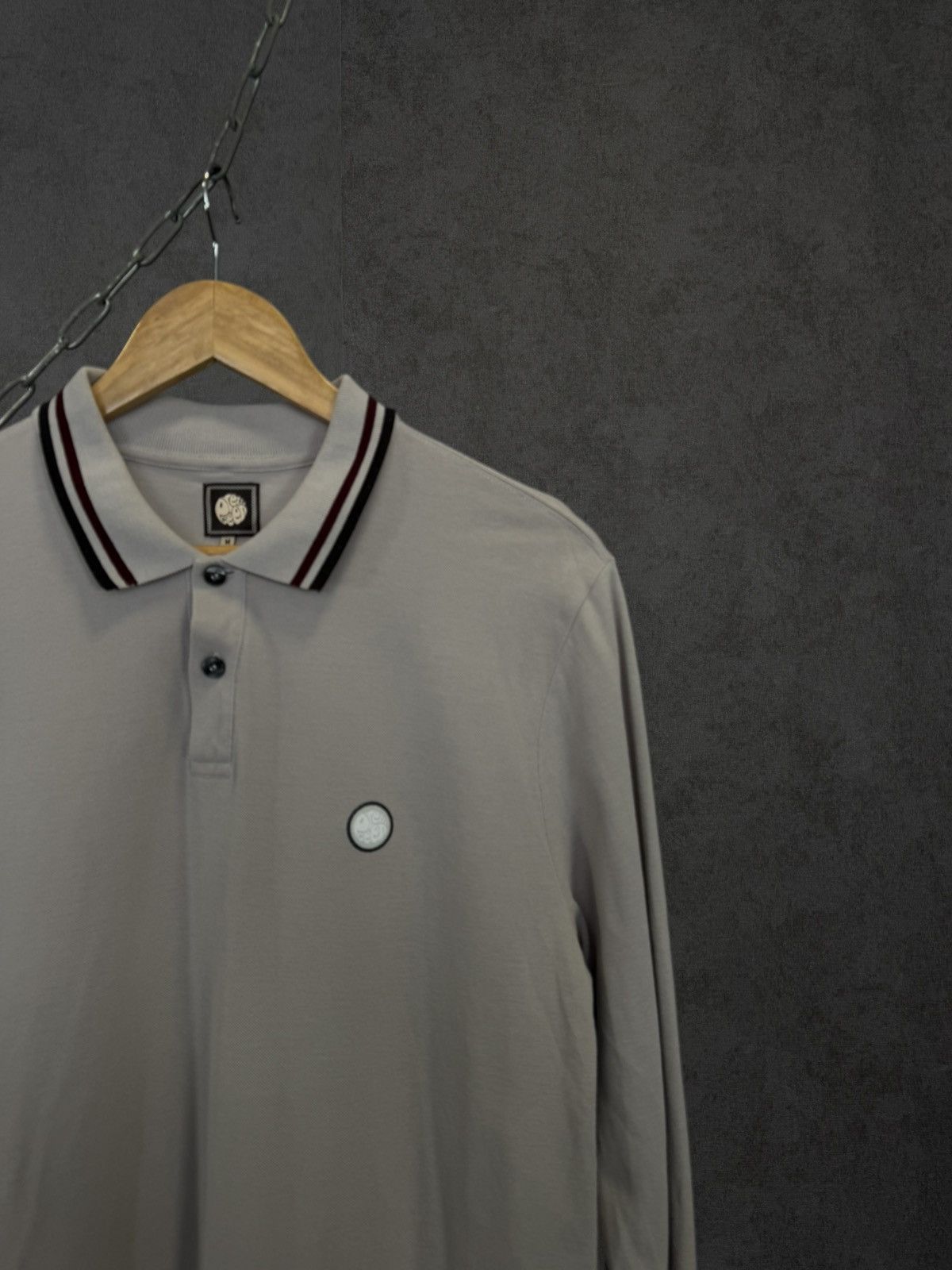 Designer × Pretty Green Pretty Green designer polo longsleeve Size US M / EU 48-50 / 2 - 2 Thumbnail