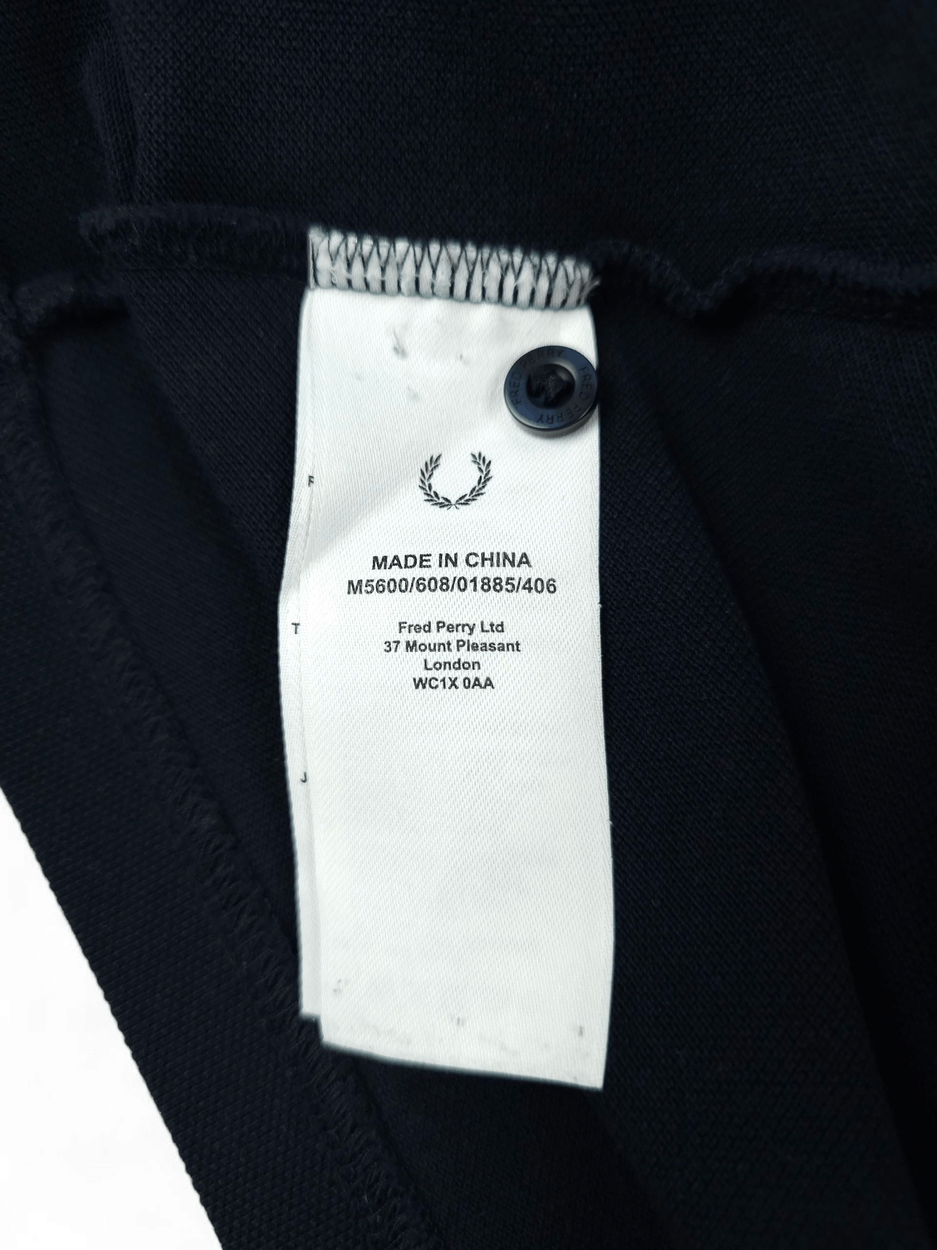 Fred Perry 💎 Fred Perry Casual Navy Button T-shirt Small Logo Basic Size US M / EU 48-50 / 2 - 5 Thumbnail