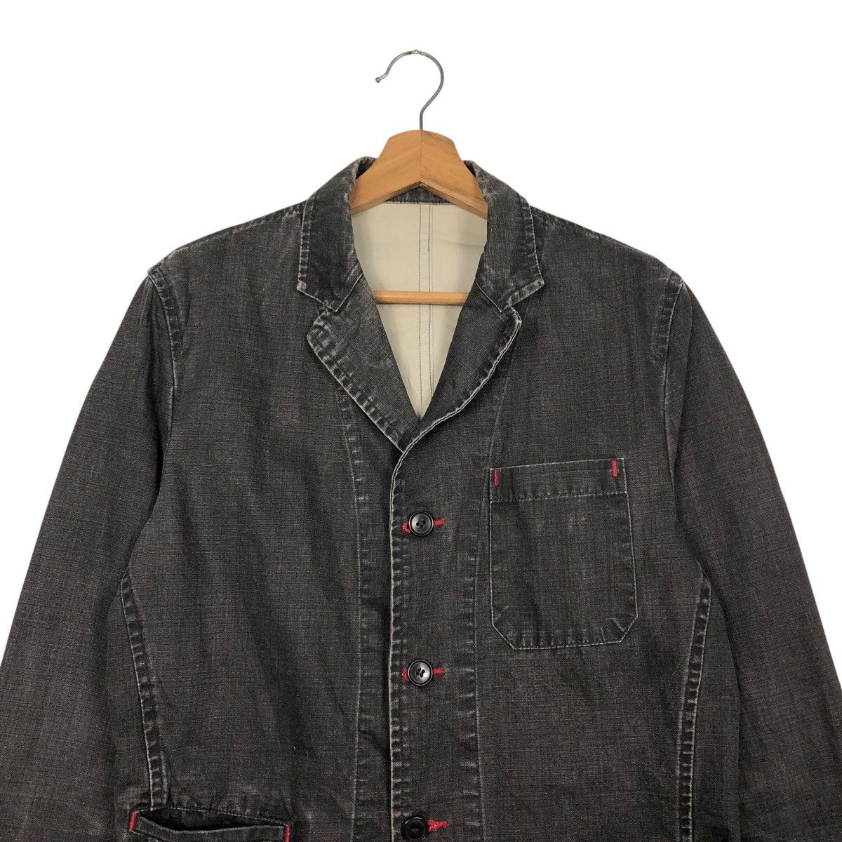 Japanese Brand × Vintage 📌Vintage Chore Work Jacket Men's Melrose Issey Miyake Size US M / EU 48-50 / 2 - 4 Thumbnail