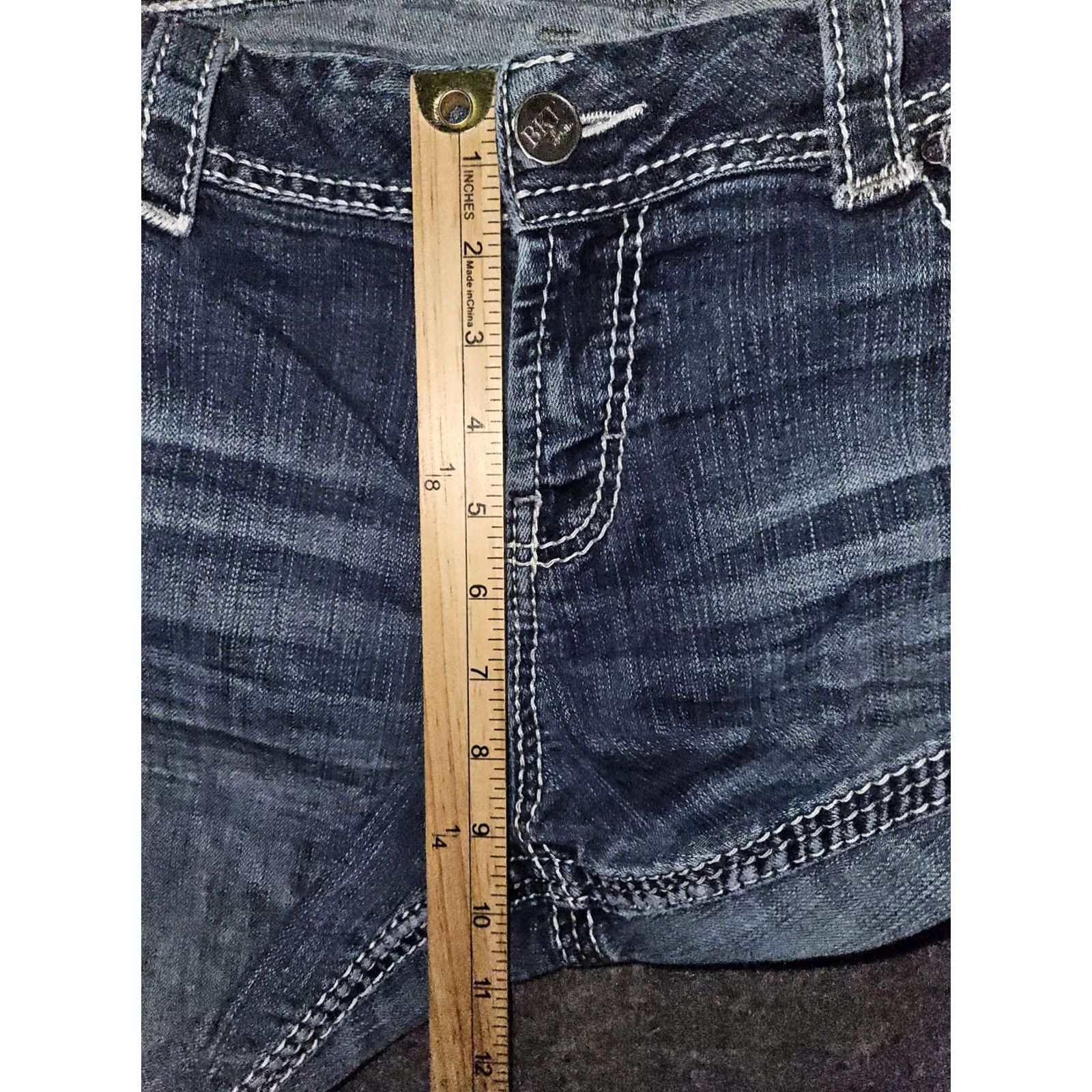 Vintage VINTAGE Buckle BKE Culture Bootcut Jeans Women's 36XL Denim Blue Embroidered Western Cowgirl Bootcut Jeans Women's Size 25" / US 0 / IT 36 - 5 Thumbnail