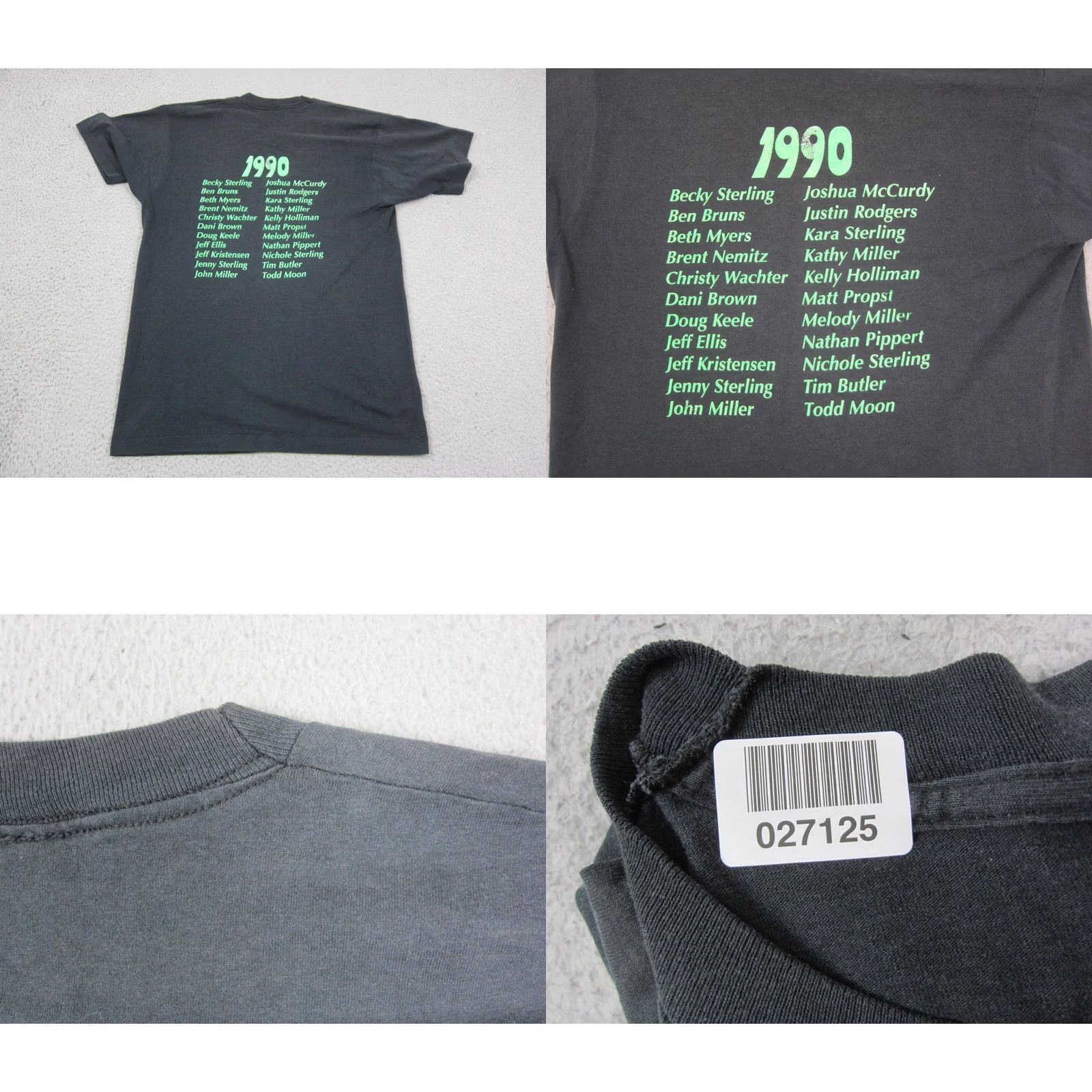 Vintage VINTAGE Yellowstone Shirt Mens S Black Iowa United Methodist Single Stitch Shirt Mens Small Black United Methodist 90s Theme Mens Shirts Size US S / EU 44-46 / 1 - 8 Thumbnail