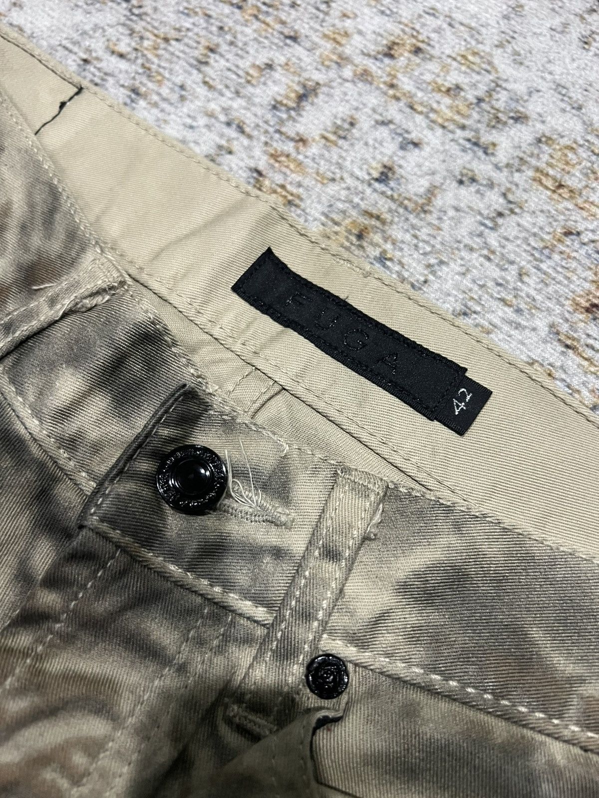 GOSTAR DE FUGA Fuga Distressed Mudwash Flared Pants Size US 30 / EU 46 - 8 Thumbnail