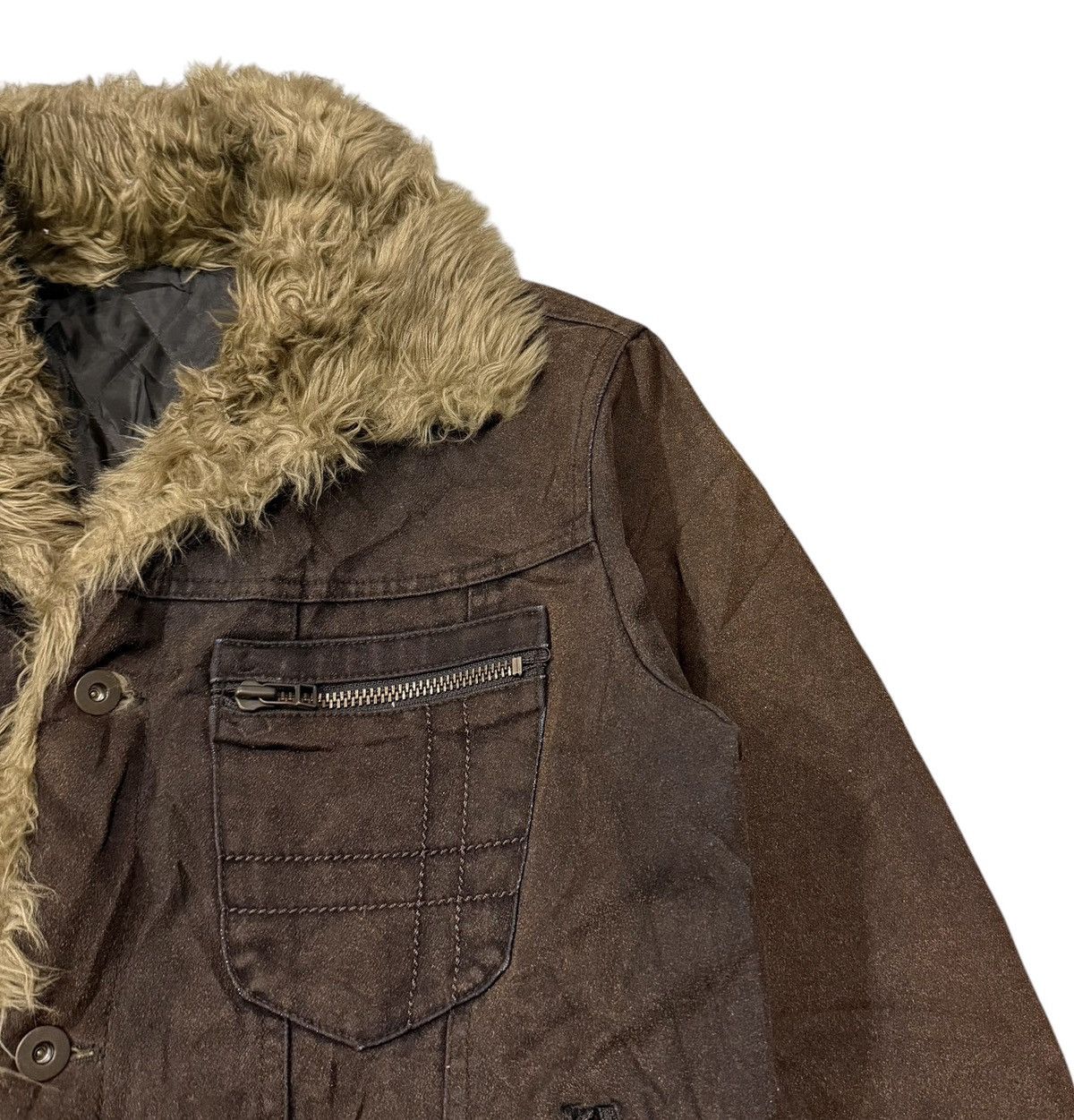 Japanese Brand Vintage Comme Ca Du Mode Men Fur Seditionaries Jacket Size US M / EU 48-50 / 2 - 3 Thumbnail