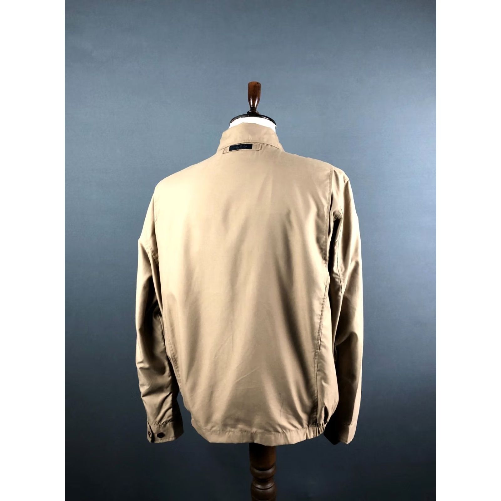 Nautica Nautica Men's Khaki Polyester Full Zip Jacket L Size US L / EU 52-54 / 3 - 3 Thumbnail