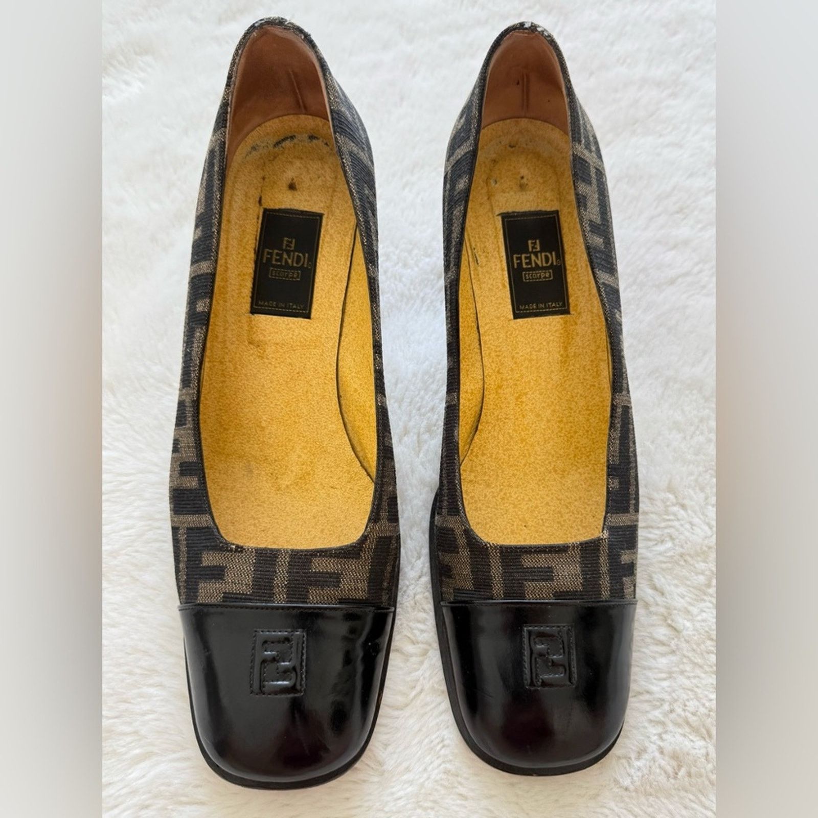 Fendi Fendi Vintage zucca women shoes size 39 EU Authentic Size US 9 / IT 39 - 1 Thumbnail