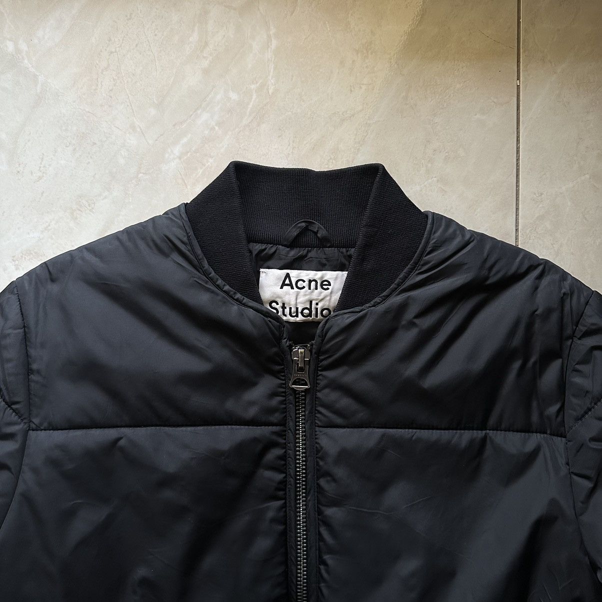 Acne Studios Acne Studios Slim Puffer Jacket – Black Size US M / EU 48-50 / 2 - 3 Thumbnail