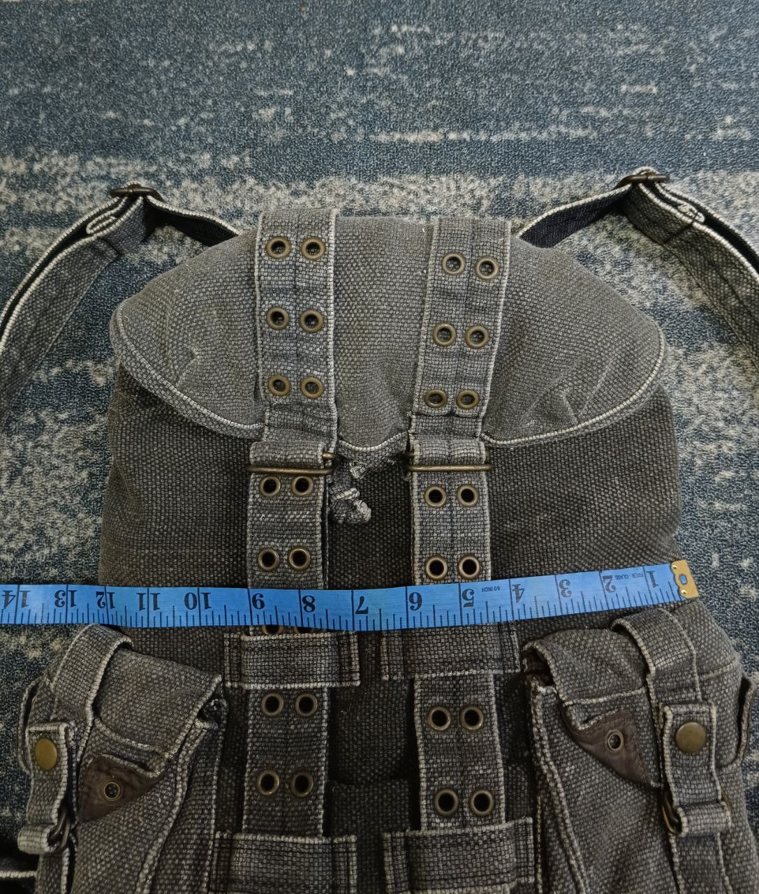 Japanese Brand SICK🔥TACTICAL BAGPACK GARAGE BLUE Size ONE SIZE - 4 Thumbnail