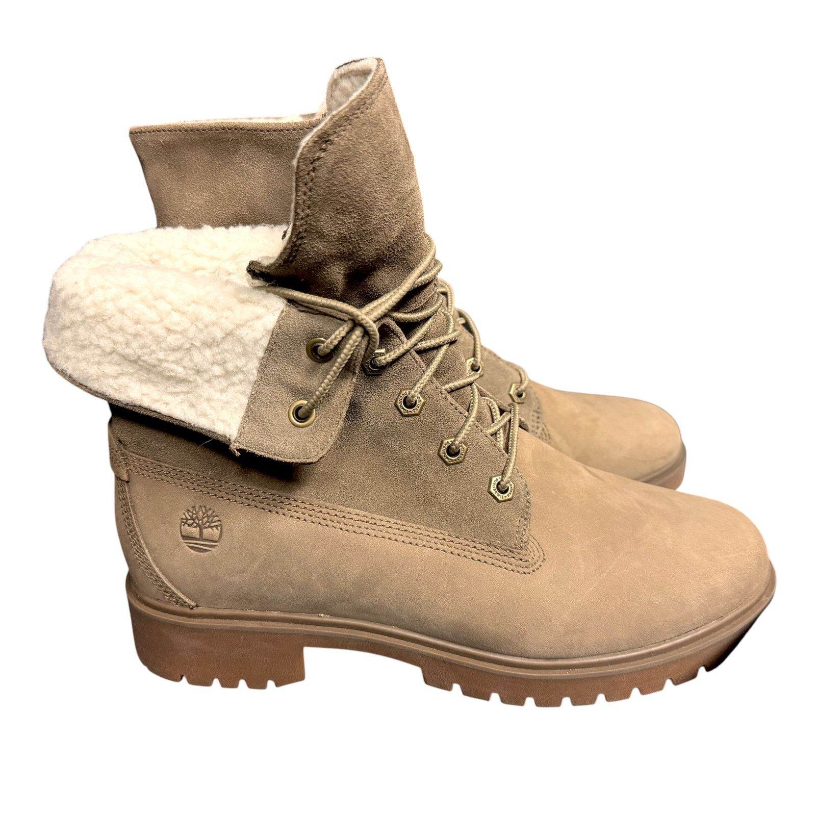 Timberland Timberland Jayne Waterproof Women's 8.5 Teddy Fleece Boots Size US 8.5 / IT 38.5 - 2 Thumbnail