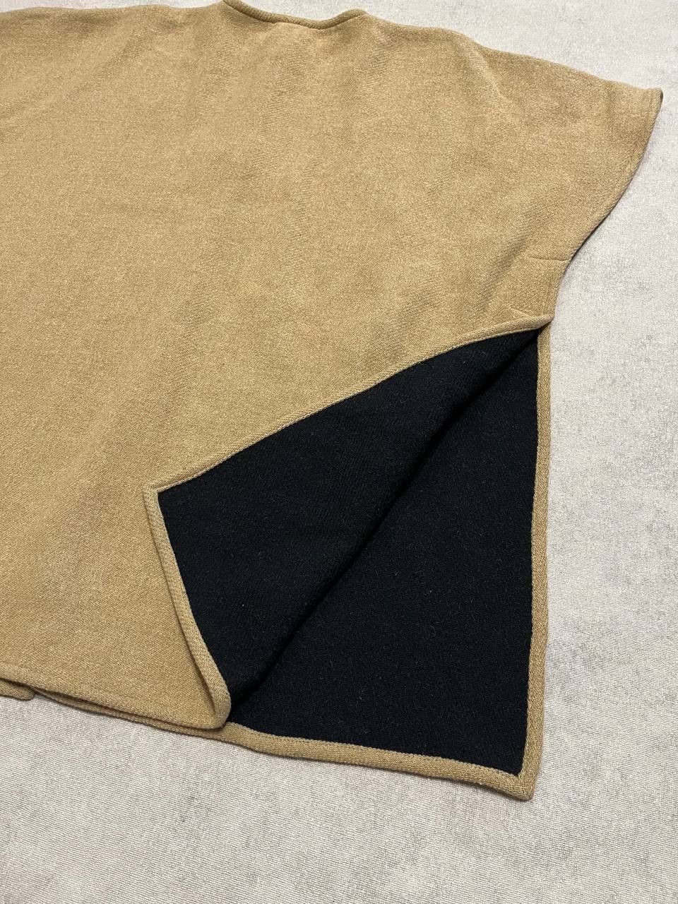MAX&Co. Rare Max&Co. Wool Coat Poncho Women`s Beige Max Mara Size M / US 6-8 / IT 42-44 - 13 Thumbnail