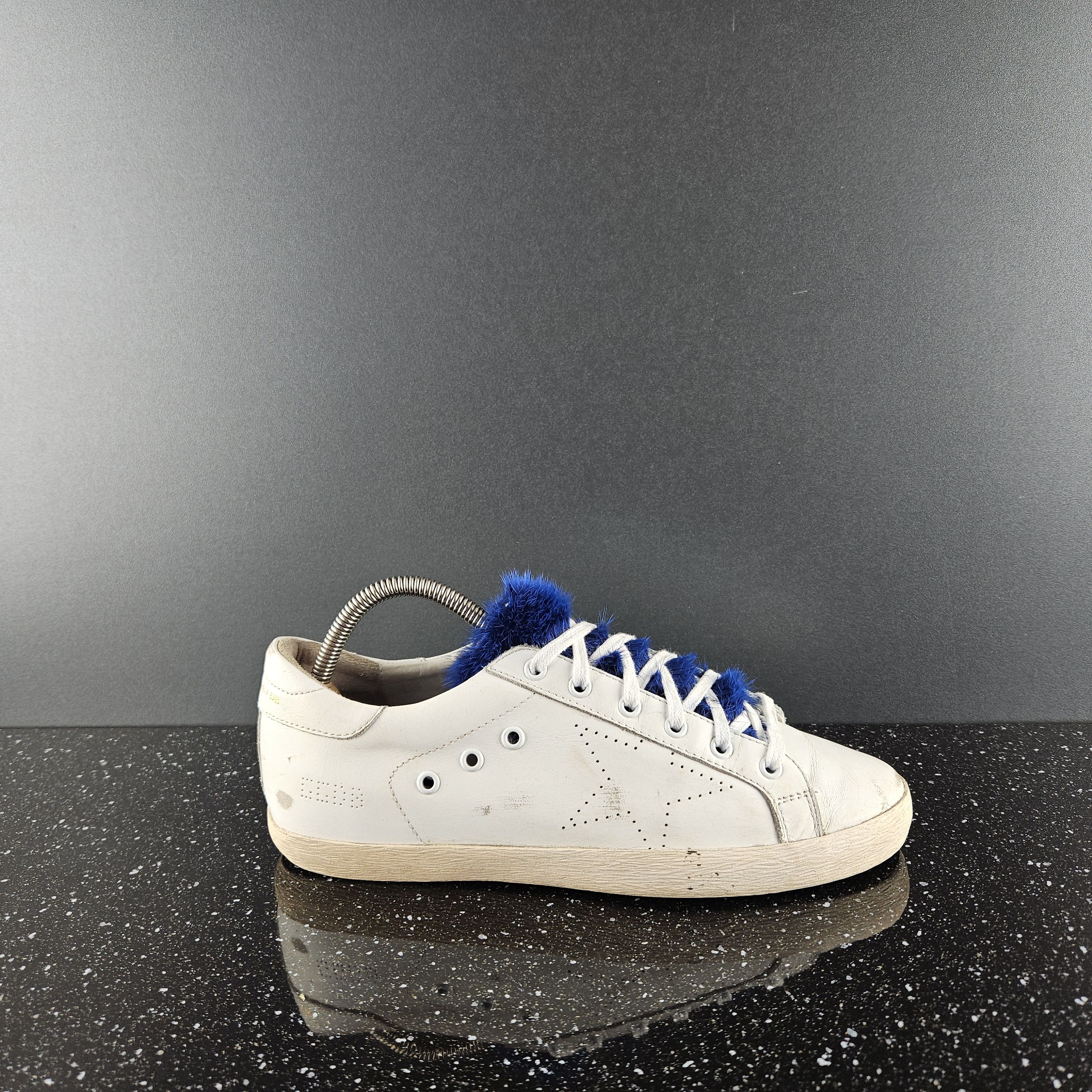 Golden Goose Golden Goose Superstar white leather sneakers Sz 41 Size US 11 / IT 41 - 1 Thumbnail