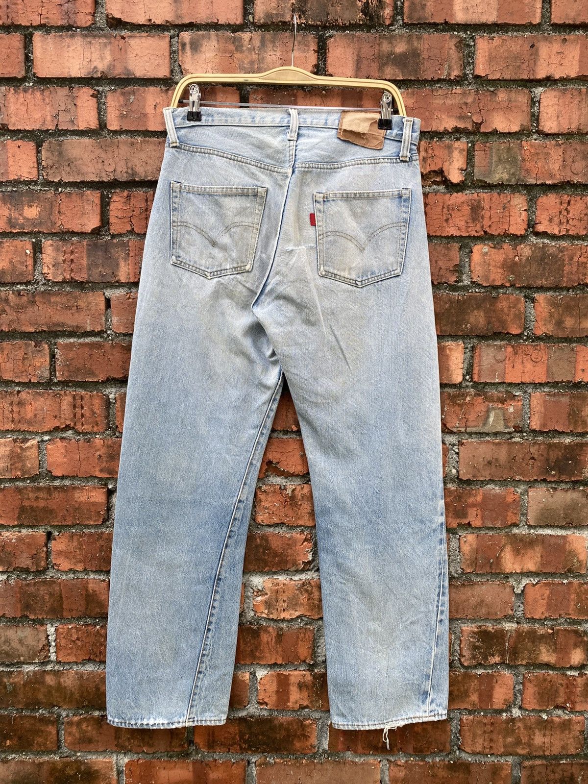Levi's Vintage Clothing W32x29.5 Vintage levi's 501 redline distressed made in USA Size US 32 / EU 48 - 2 Thumbnail