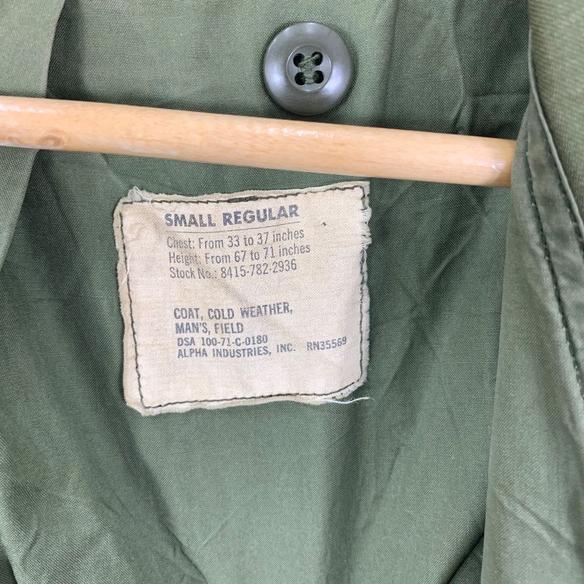 Alpha Industries Vintage ALPHA INDUSTRIES M-65 Field Military Jacket Parka Size US S / EU 44-46 / 1 - 9 Thumbnail