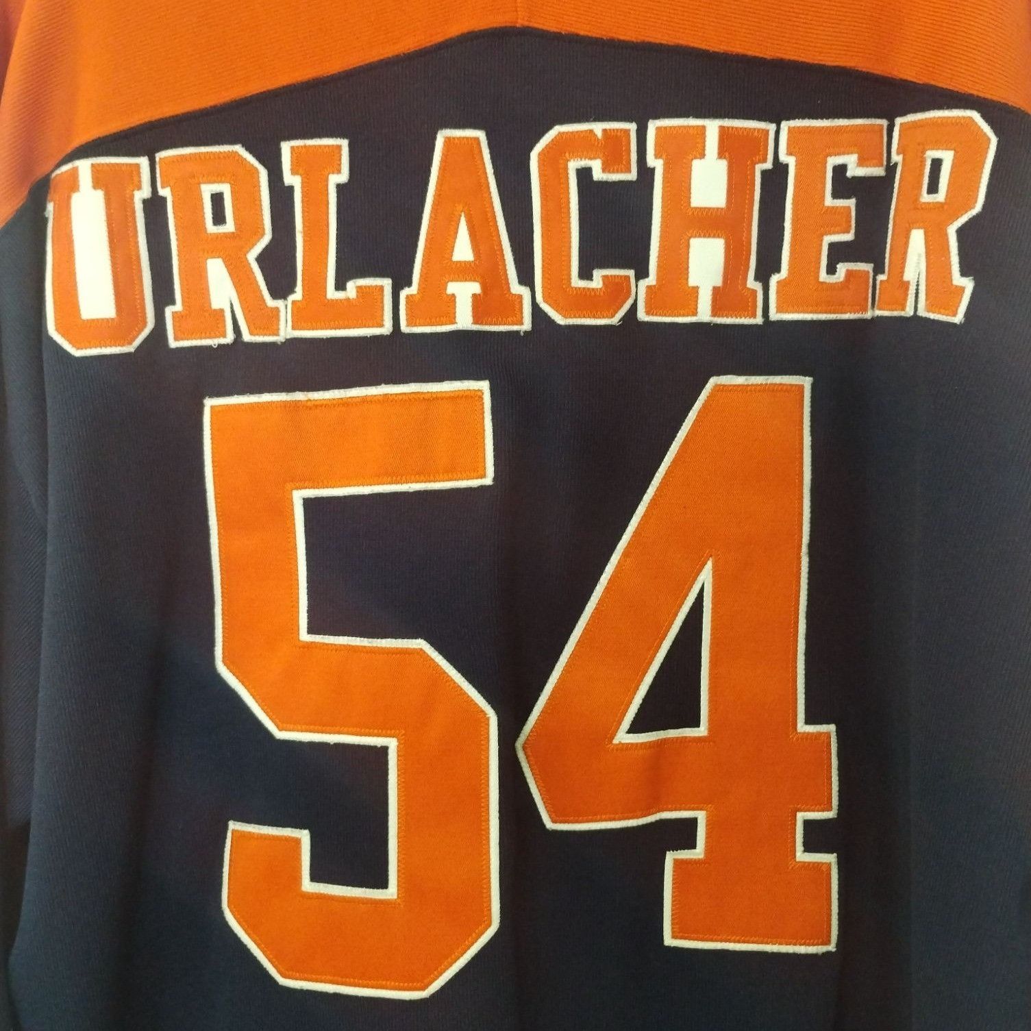 NFL NFL Men's Blue Chicago Bears #54 Brian Urlacher Jersey Sz XX Size US XXL / EU 58 / 5 - 5 Thumbnail