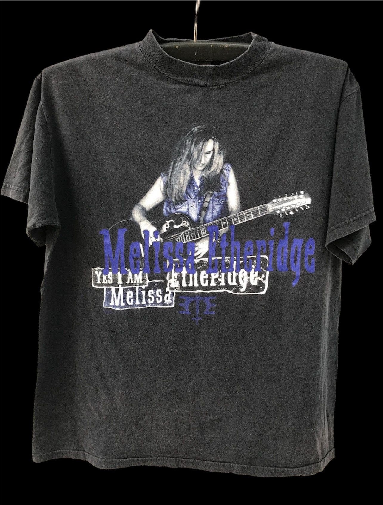 Band Tees Vintage 90s Melissa Etheridge Tour Faded Folk Country rock Size US L / EU 52-54 / 3 - 1 Thumbnail