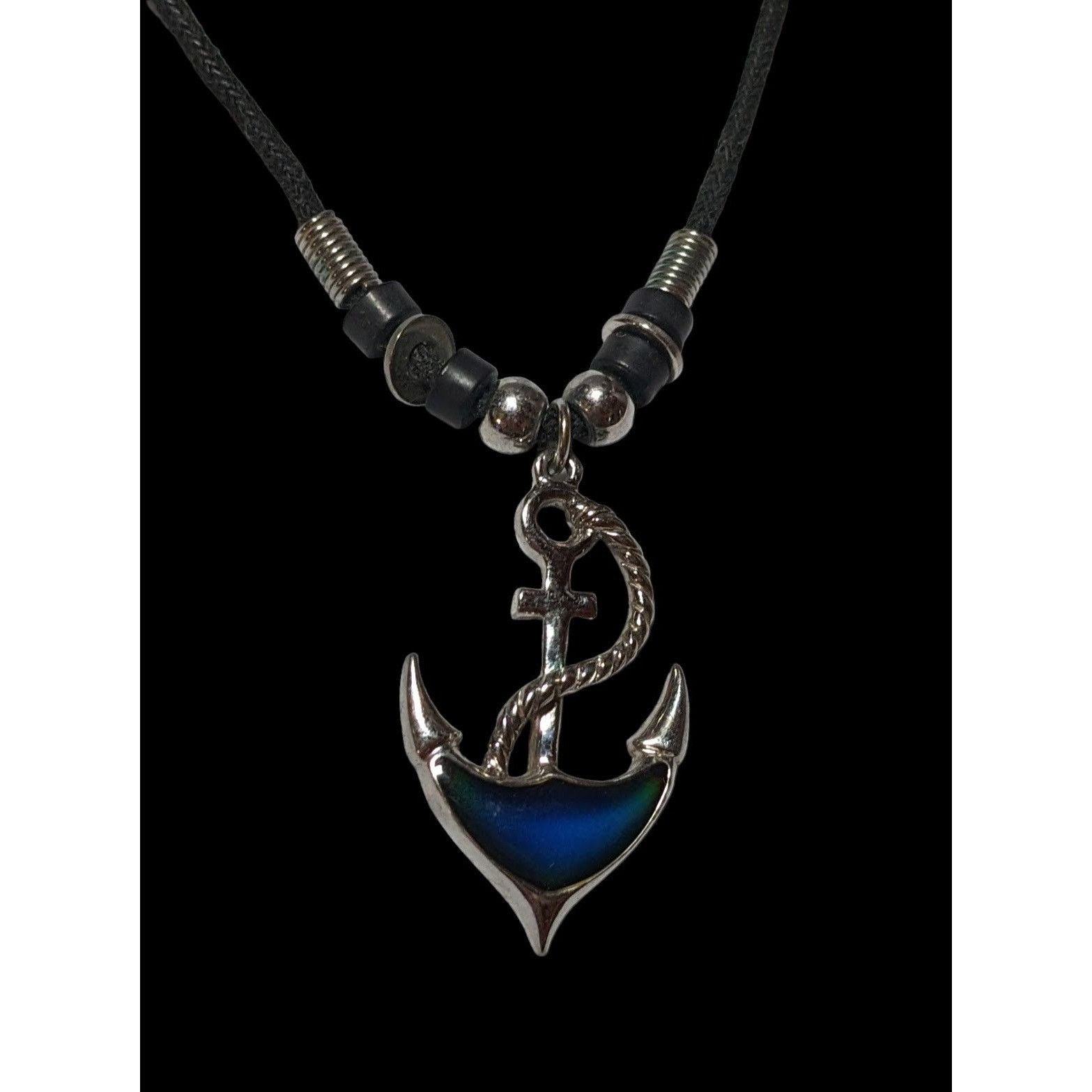 Other Retro Color Changing Mood Anchor Pendant Necklace Size ONE SIZE - 5 Thumbnail