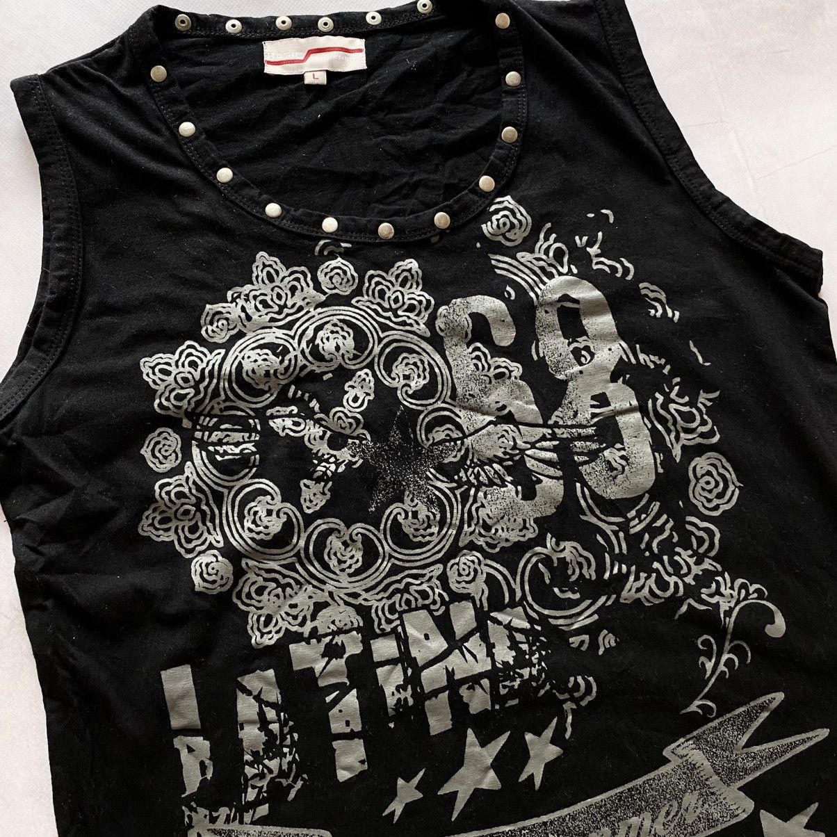 Cop Copine × Hysteric Glamour × True Religion Latina Hustler Hysteric Glamour Style Tank Top T Shirt Size US S / EU 44-46 / 1 - 2 Thumbnail