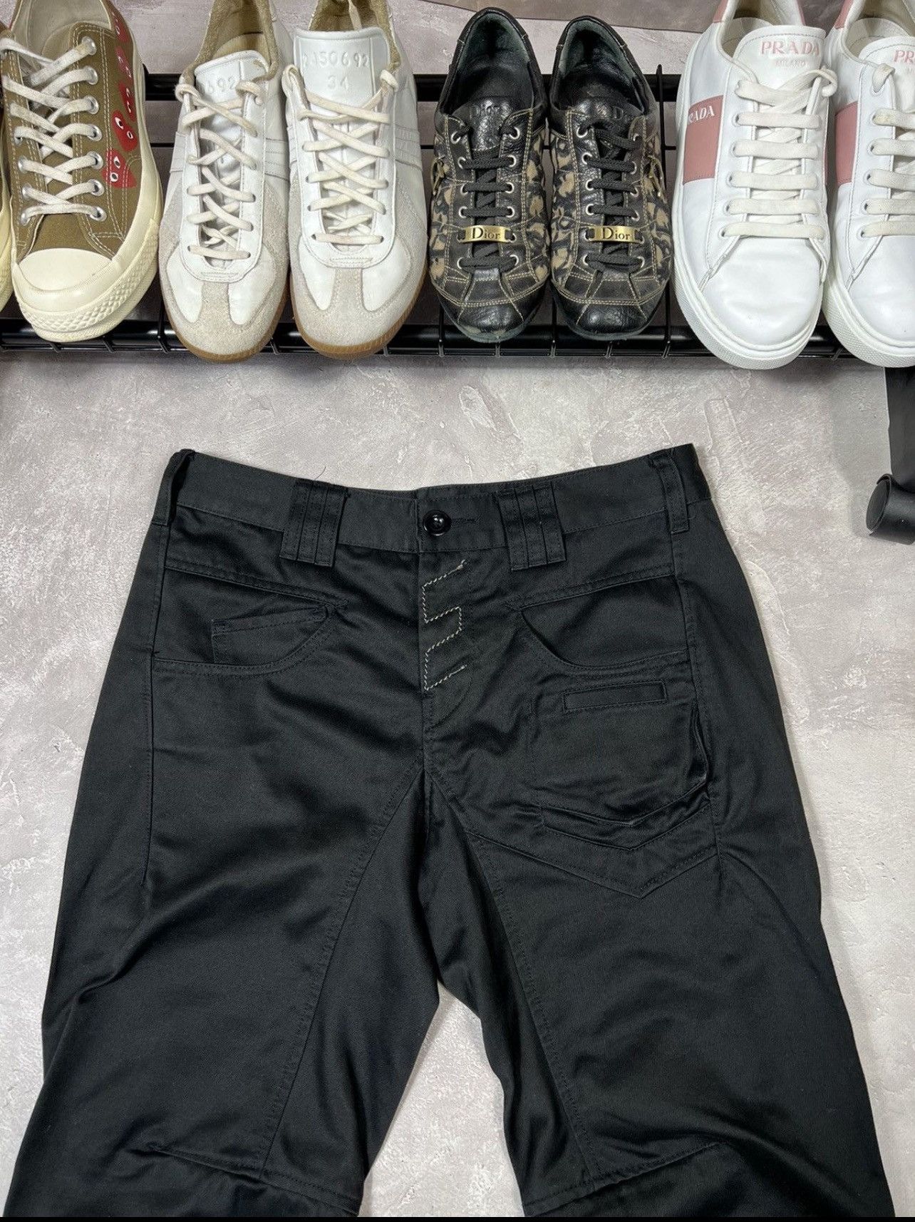 Marithe + Francois Girbaud × Vintage Marithe Francois Girbaud Avant-Garde Japanese Pant Size US 32 / EU 48 - 2 Thumbnail