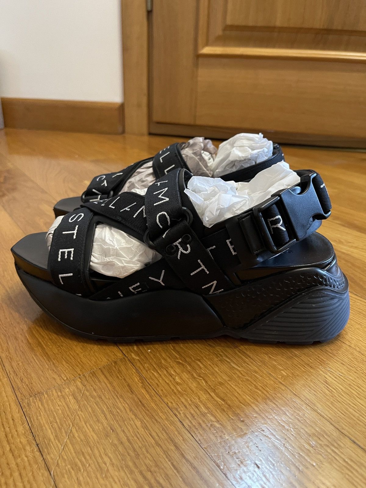Stella McCartney Stella McCartney Eclypse platform sandals Size US 7 / IT 37 - 2 Thumbnail